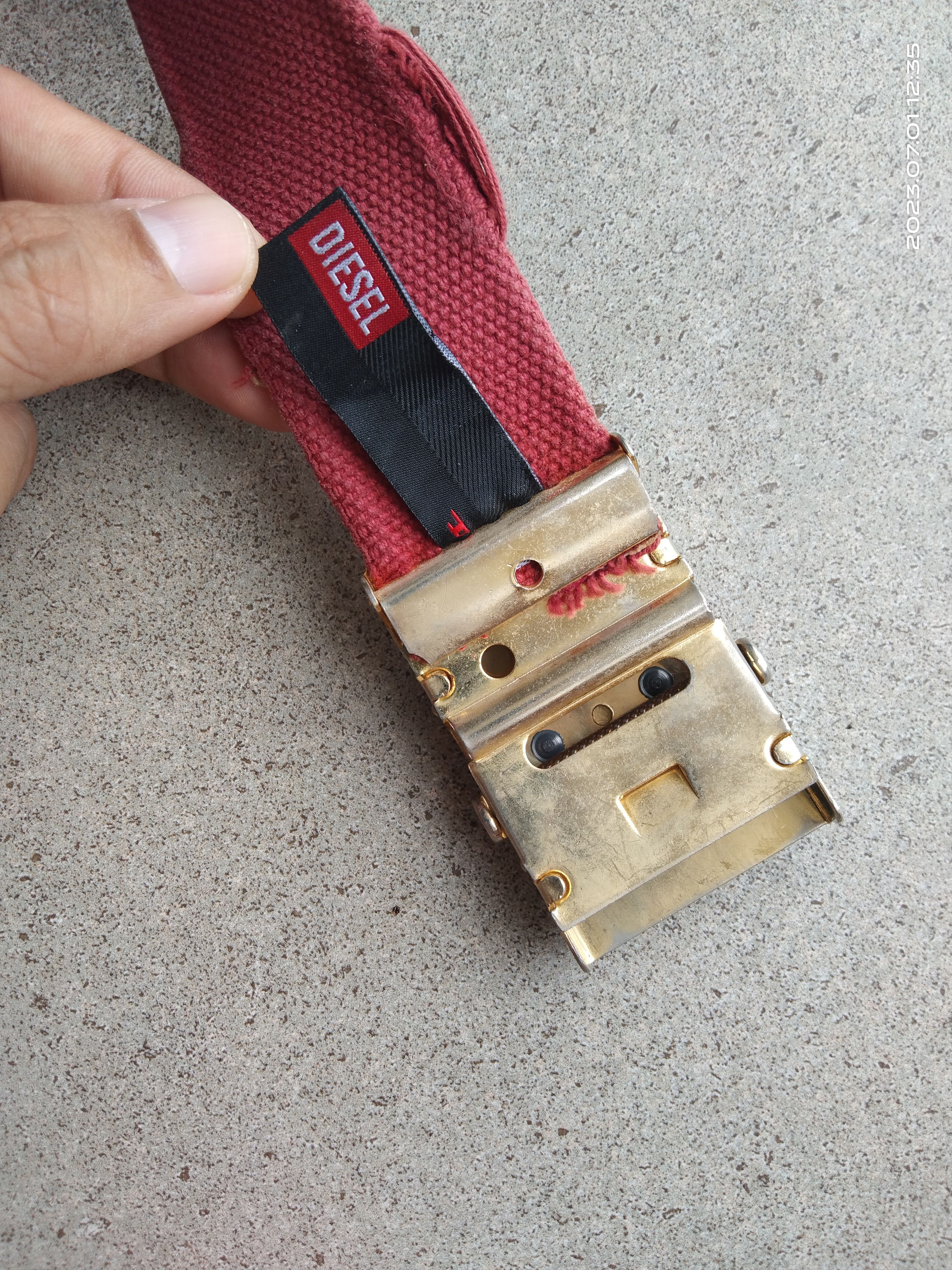 Diesel OG🔥SICK DIESEL MADE IN ITALY BELT Size ONE SIZE - 4 Thumbnail