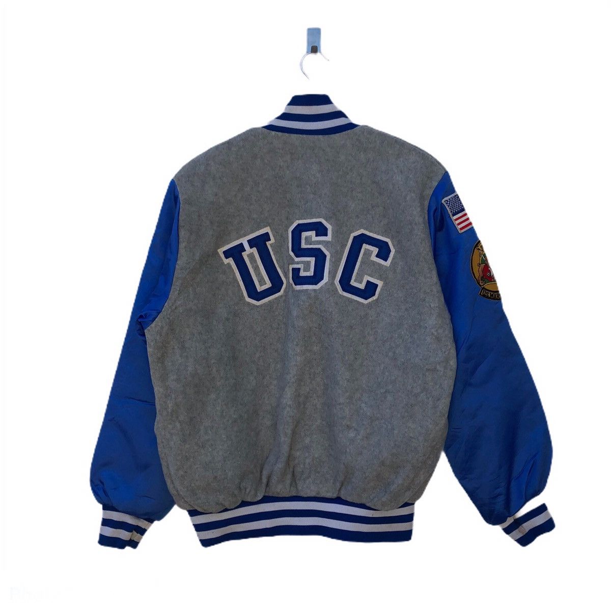 Vintage USC ARTEX VINTAGE VARSITY JACKET MADE IN USA BIG LOGO Size US M / EU 48-50 / 2 - 2 Thumbnail