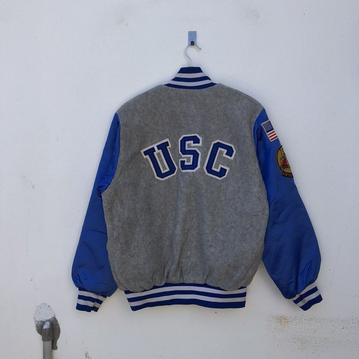 Vintage USC ARTEX VINTAGE VARSITY JACKET MADE IN USA BIG LOGO Size US M / EU 48-50 / 2 - 7 Thumbnail