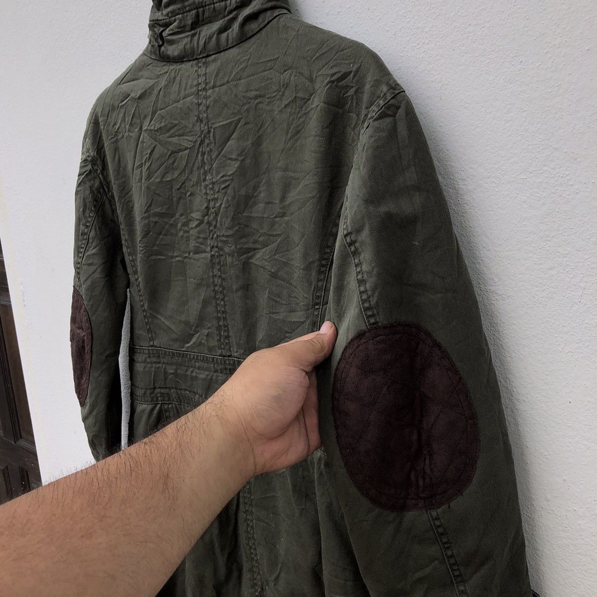 Japanese Brand MILITARY COLLECTIONS BENETTON PARACHUTE PARKA JACKET Size US M / EU 48-50 / 2 - 9 Thumbnail