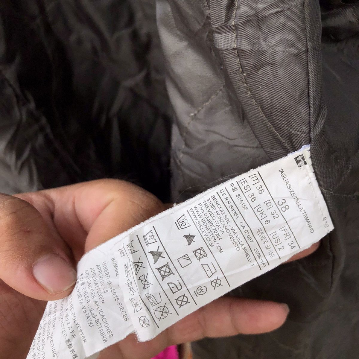 Japanese Brand MILITARY COLLECTIONS BENETTON PARACHUTE PARKA JACKET Size US M / EU 48-50 / 2 - 14 Thumbnail