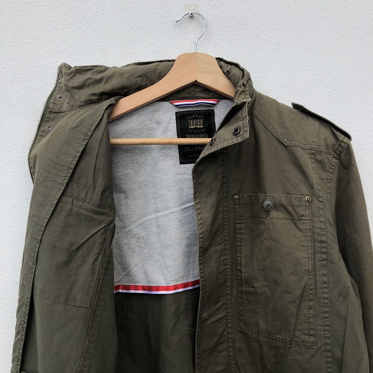 Beams Plus MULTI POCKET BONDAGE PARACHUTE BIKER JACKET BY BEAMS HEART Size US M / EU 48-50 / 2 - 12 Thumbnail