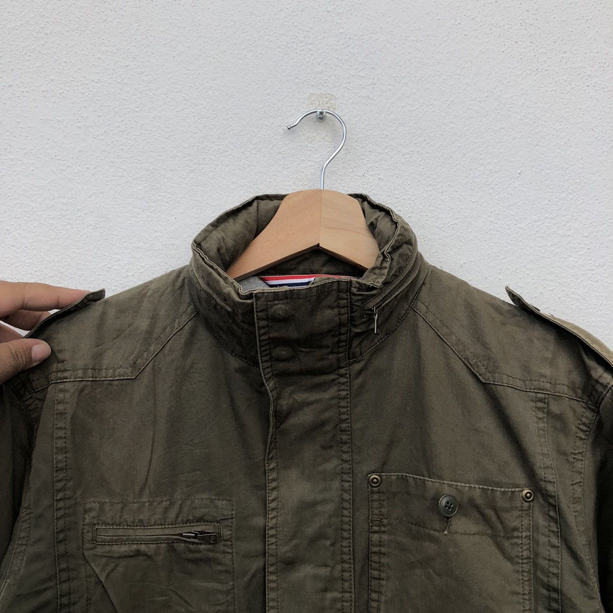 Beams Plus MULTI POCKET BONDAGE PARACHUTE BIKER JACKET BY BEAMS HEART Size US M / EU 48-50 / 2 - 6 Thumbnail
