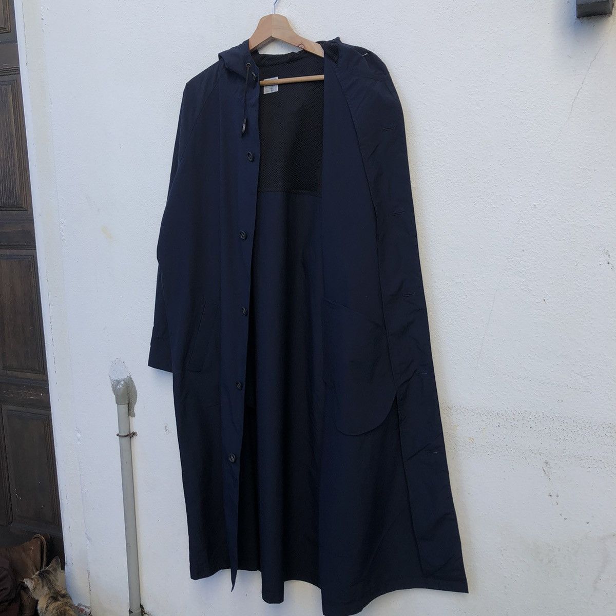 Japanese Brand LONG JACKET HOODIE PARACHUTE ELLE LUMIERE PARIS Size US L / EU 52-54 / 3 - 12 Thumbnail