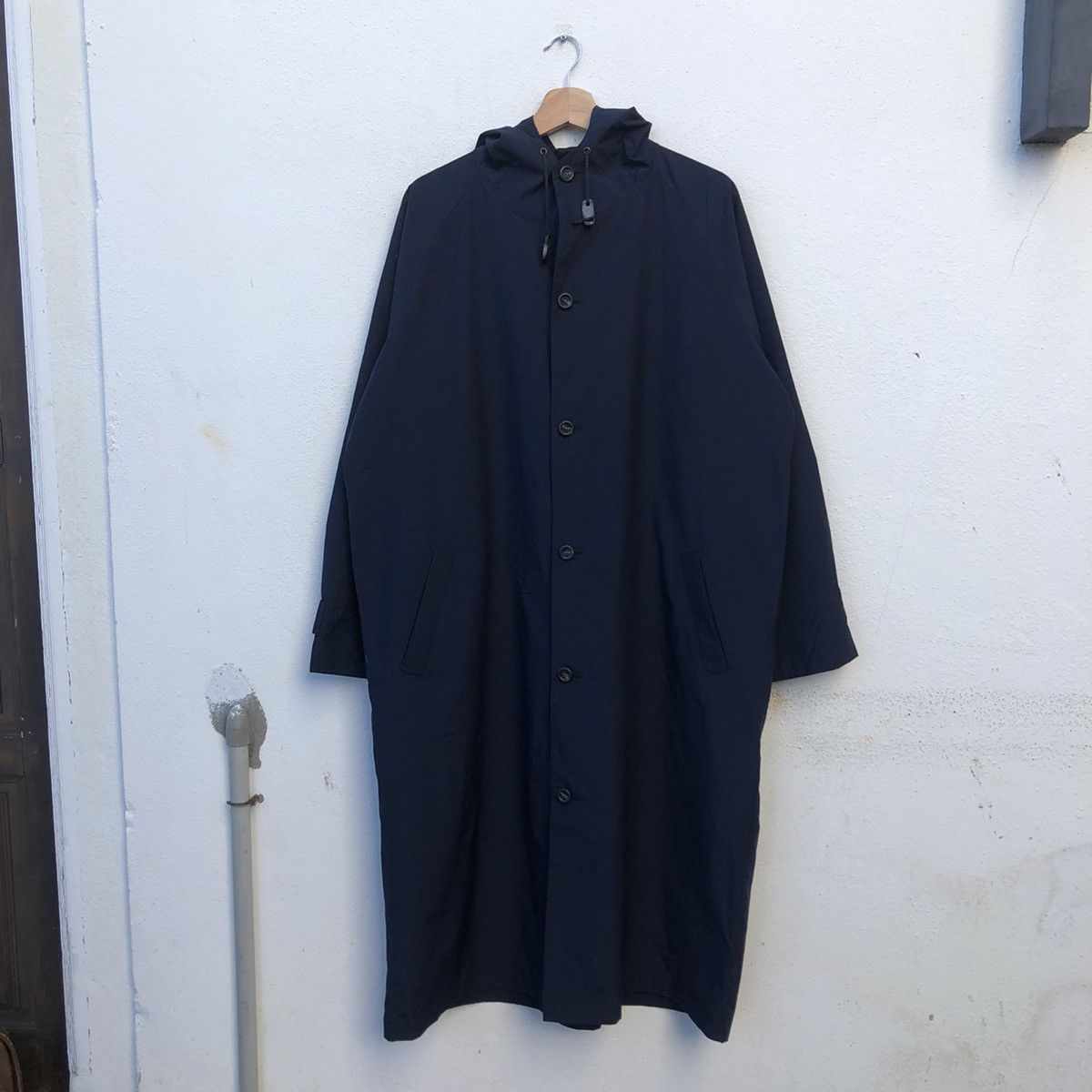 Japanese Brand LONG JACKET HOODIE PARACHUTE ELLE LUMIERE PARIS Size US L / EU 52-54 / 3 - 9 Thumbnail