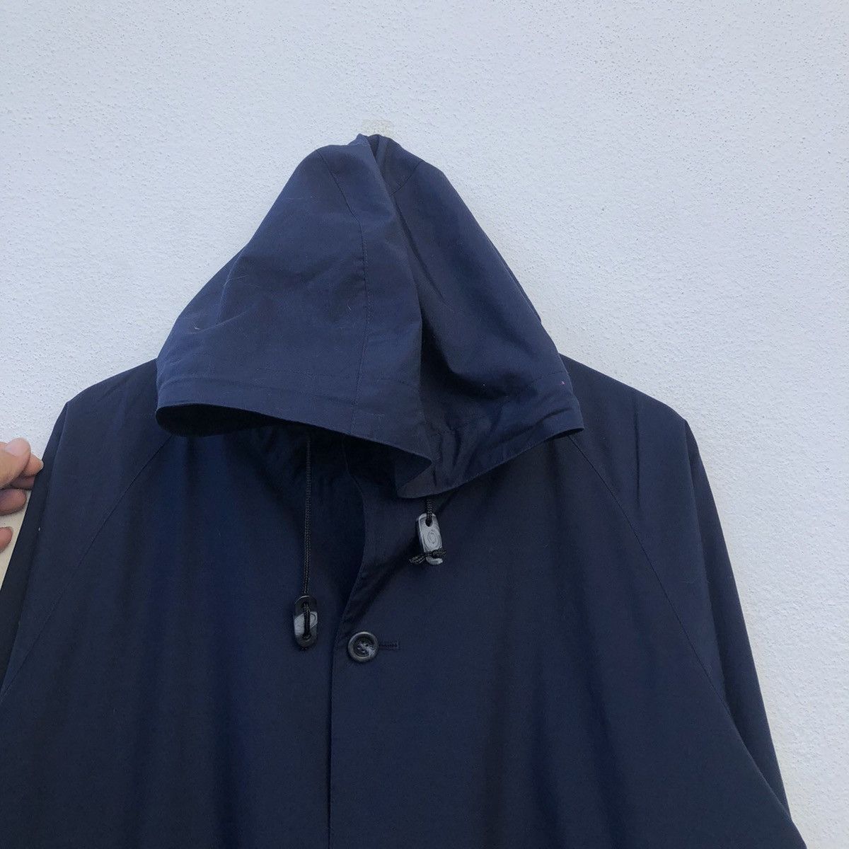 Japanese Brand LONG JACKET HOODIE PARACHUTE ELLE LUMIERE PARIS Size US L / EU 52-54 / 3 - 5 Thumbnail