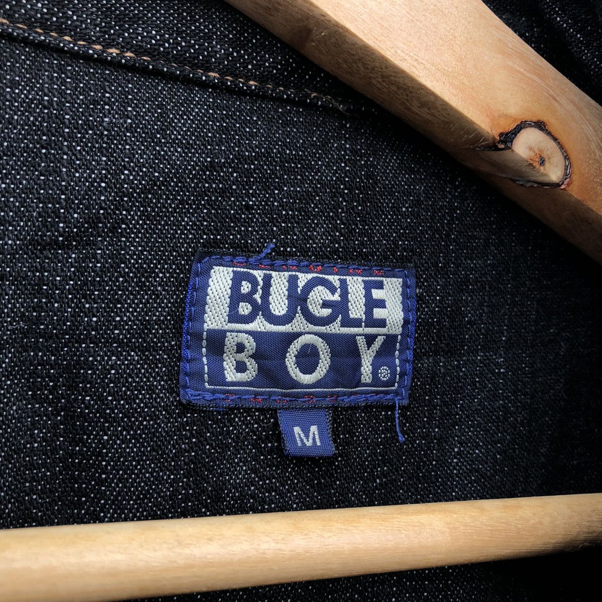 Japanese Brand DENIM JACKET DOUBLE BREAST BY BUGLE BOY WORKERS WEAR Size US M / EU 48-50 / 2 - 11 Thumbnail