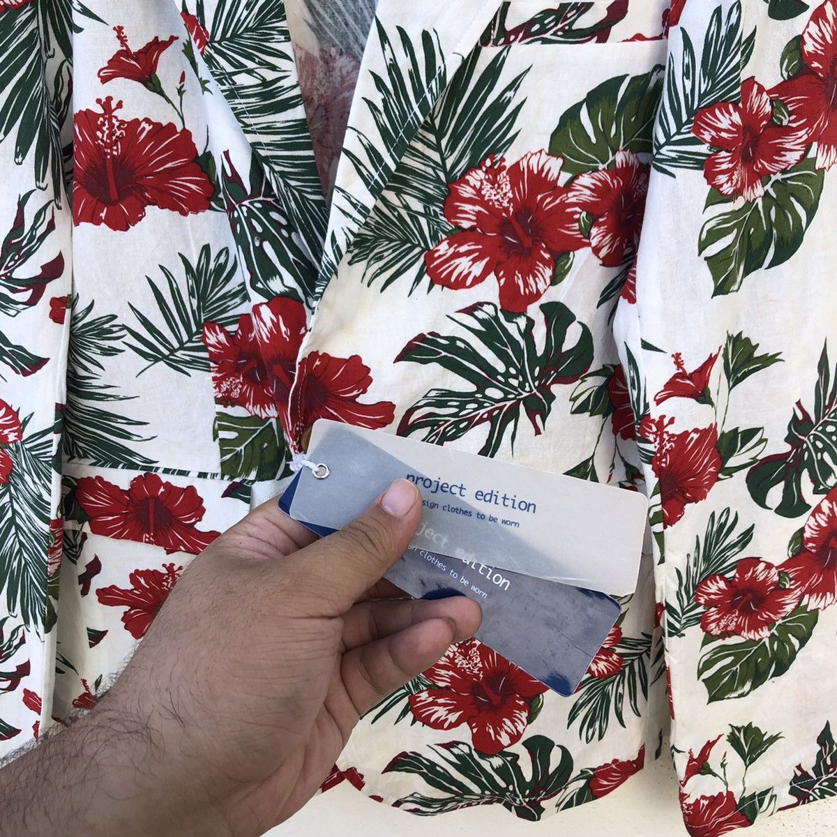 Japanese Brand CHORE JACKET PROJECT EDITION FULL PRINT FLORAL Size US L / EU 52-54 / 3 - 4 Thumbnail
