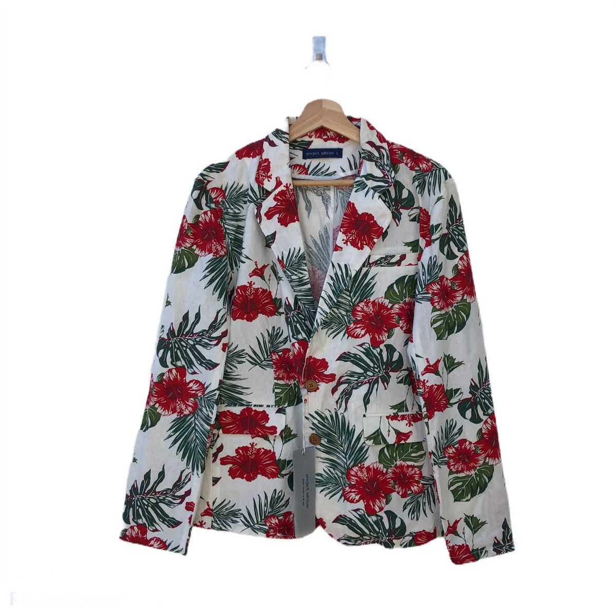 Japanese Brand CHORE JACKET PROJECT EDITION FULL PRINT FLORAL Size US L / EU 52-54 / 3 - 1 Thumbnail