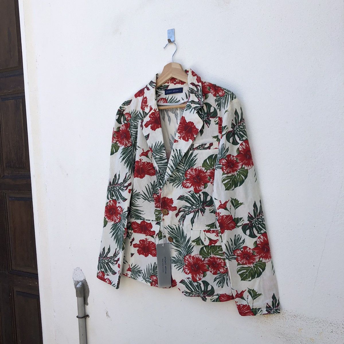 Japanese Brand CHORE JACKET PROJECT EDITION FULL PRINT FLORAL Size US L / EU 52-54 / 3 - 2 Thumbnail