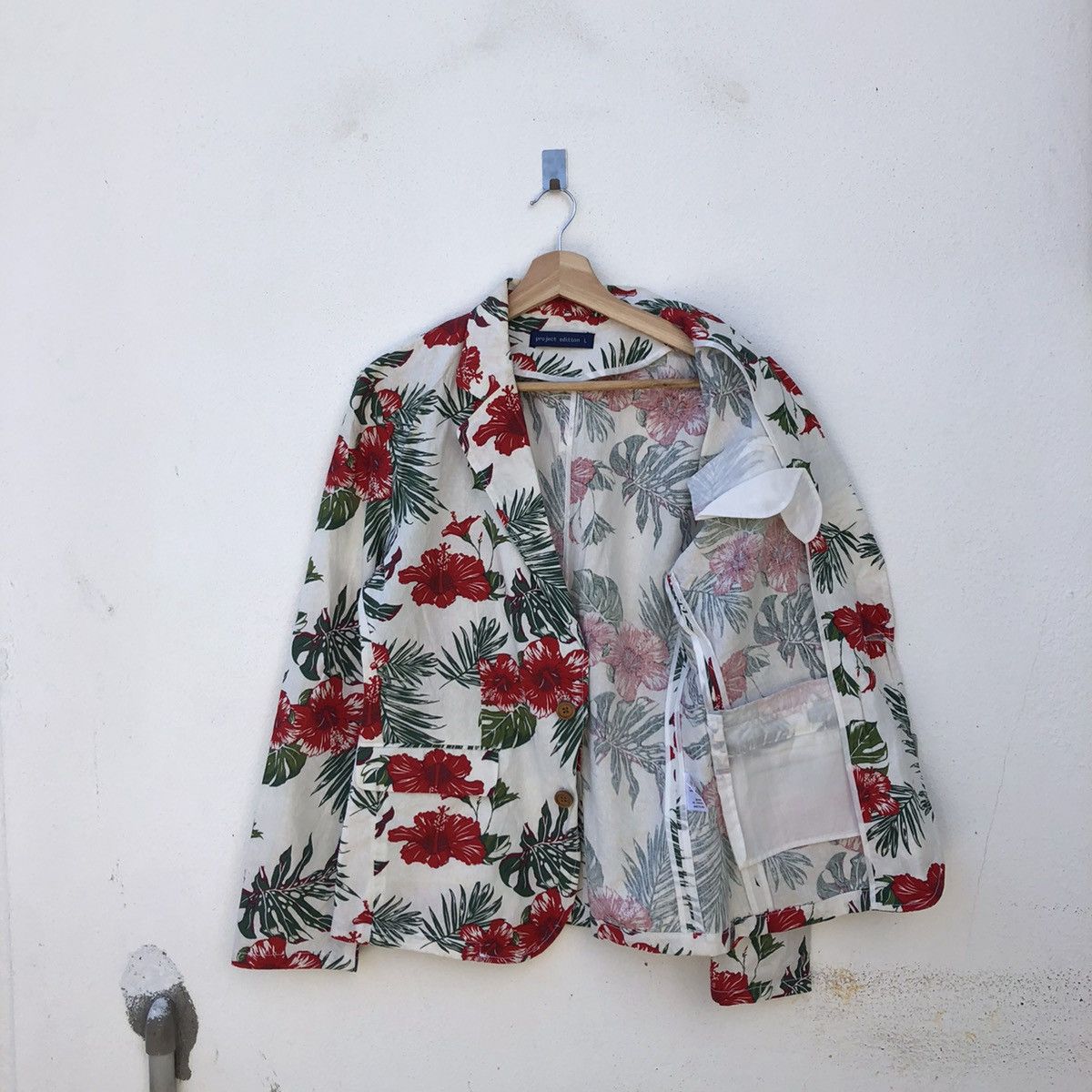 Japanese Brand CHORE JACKET PROJECT EDITION FULL PRINT FLORAL Size US L / EU 52-54 / 3 - 7 Thumbnail