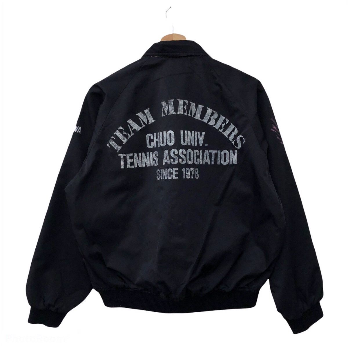 Japanese Brand REVERSIBLE VARSITY JACKET CHUOUNIVERSITY TENNIS ASSOCIATION Size US L / EU 52-54 / 3 - 1 Thumbnail