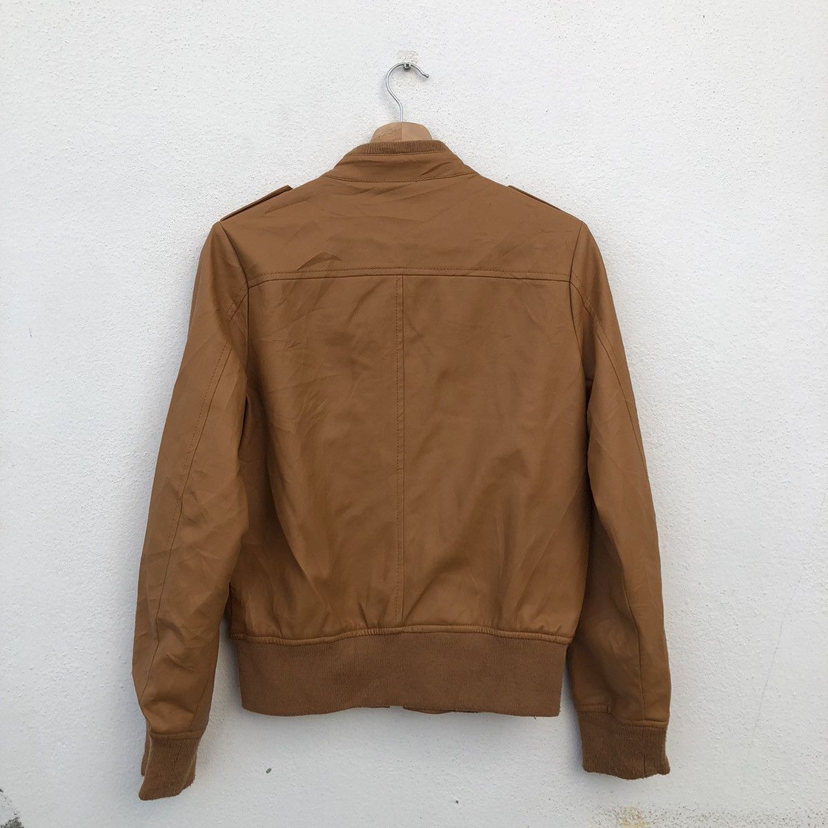 Japanese Brand SOFT LEATHER BIKER BONDAGE JACKET NICE CLAUP Size US M / EU 48-50 / 2 - 8 Thumbnail