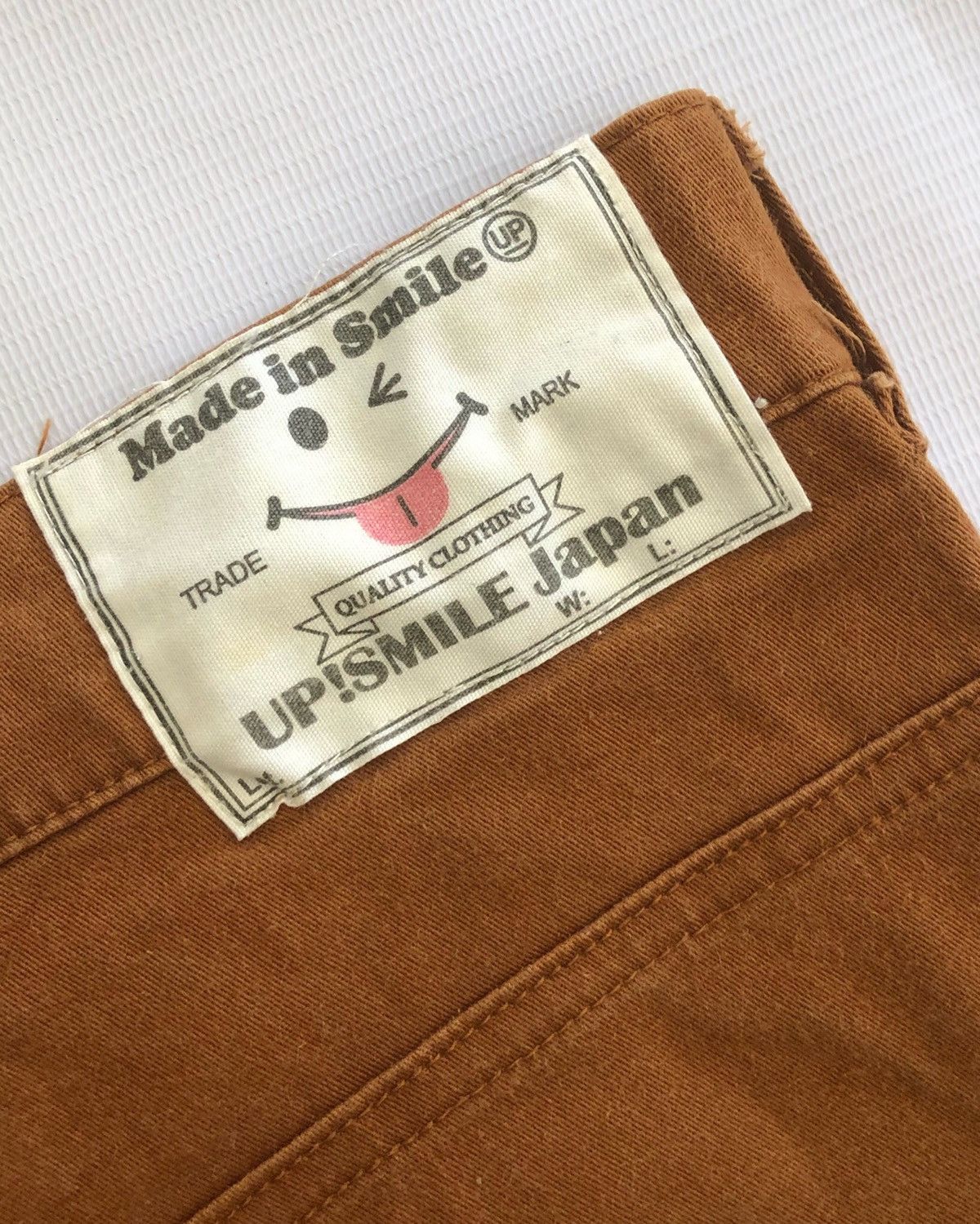 Japanese Brand ❌DELETE TODAY🚨 SMILEY Baggy Pants Slim Fit sz 32 Size US 32 / EU 48 - 5 Thumbnail