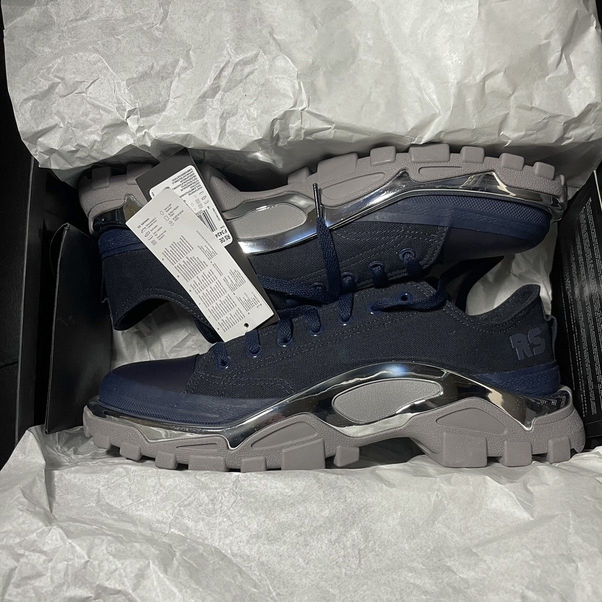 Adidas × Raf Simons Adidas Raf Simons Ozweego Detroit black Size US 10 / EU 43 - 5 Thumbnail
