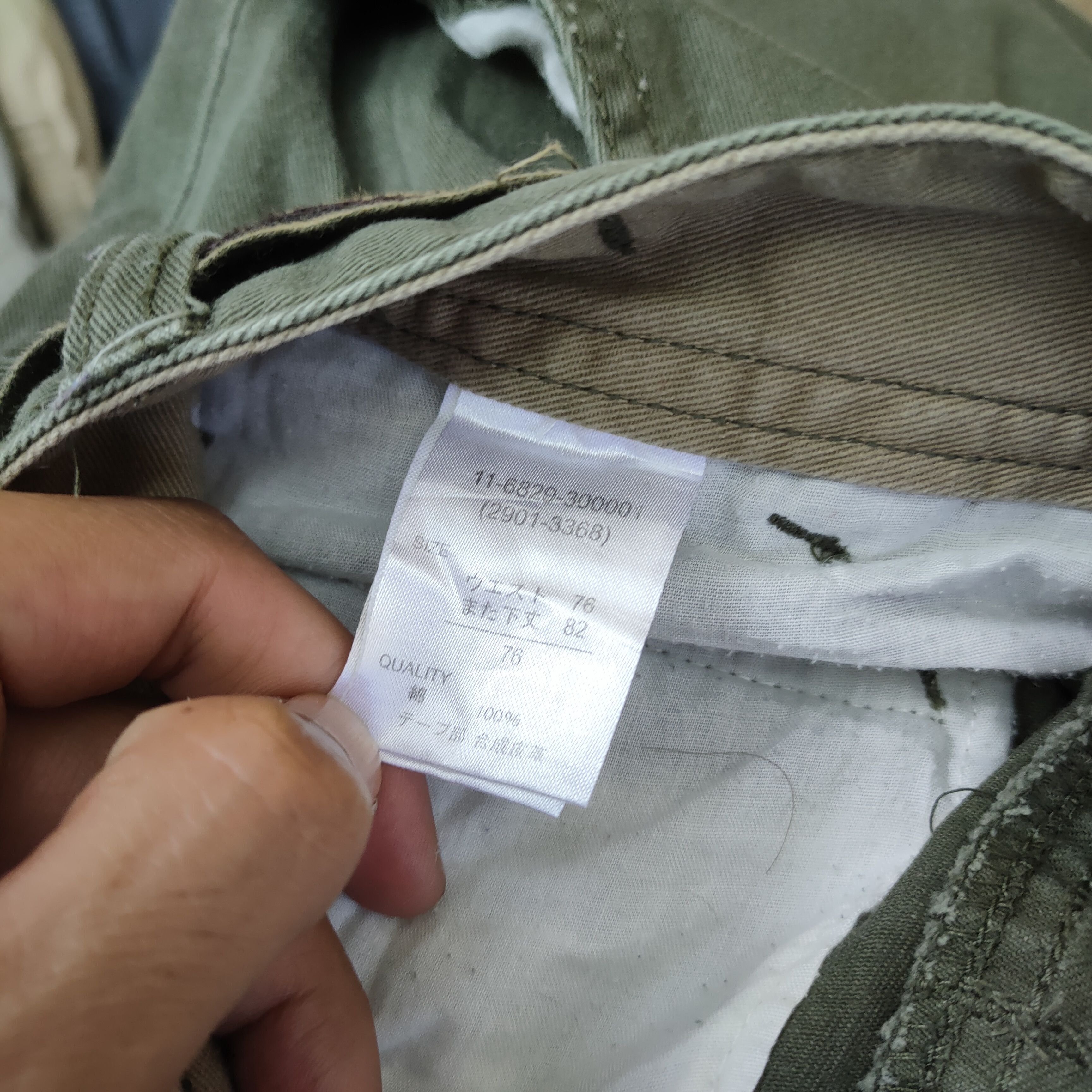Japanese Brand VINTAGE BAGGY CARGO PANTS Size US 30 / EU 46 - 9 Thumbnail