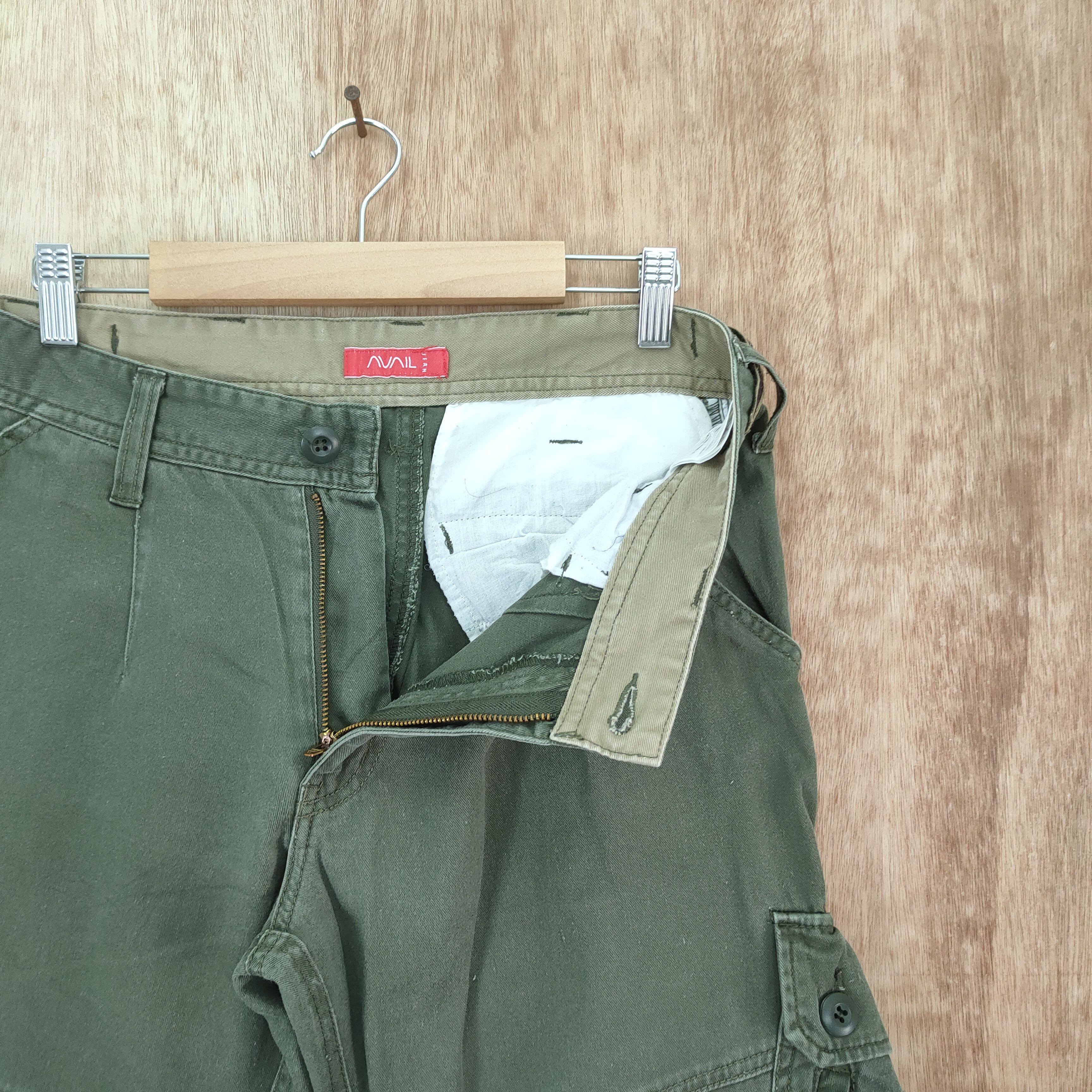 Japanese Brand VINTAGE BAGGY CARGO PANTS Size US 30 / EU 46 - 8 Thumbnail