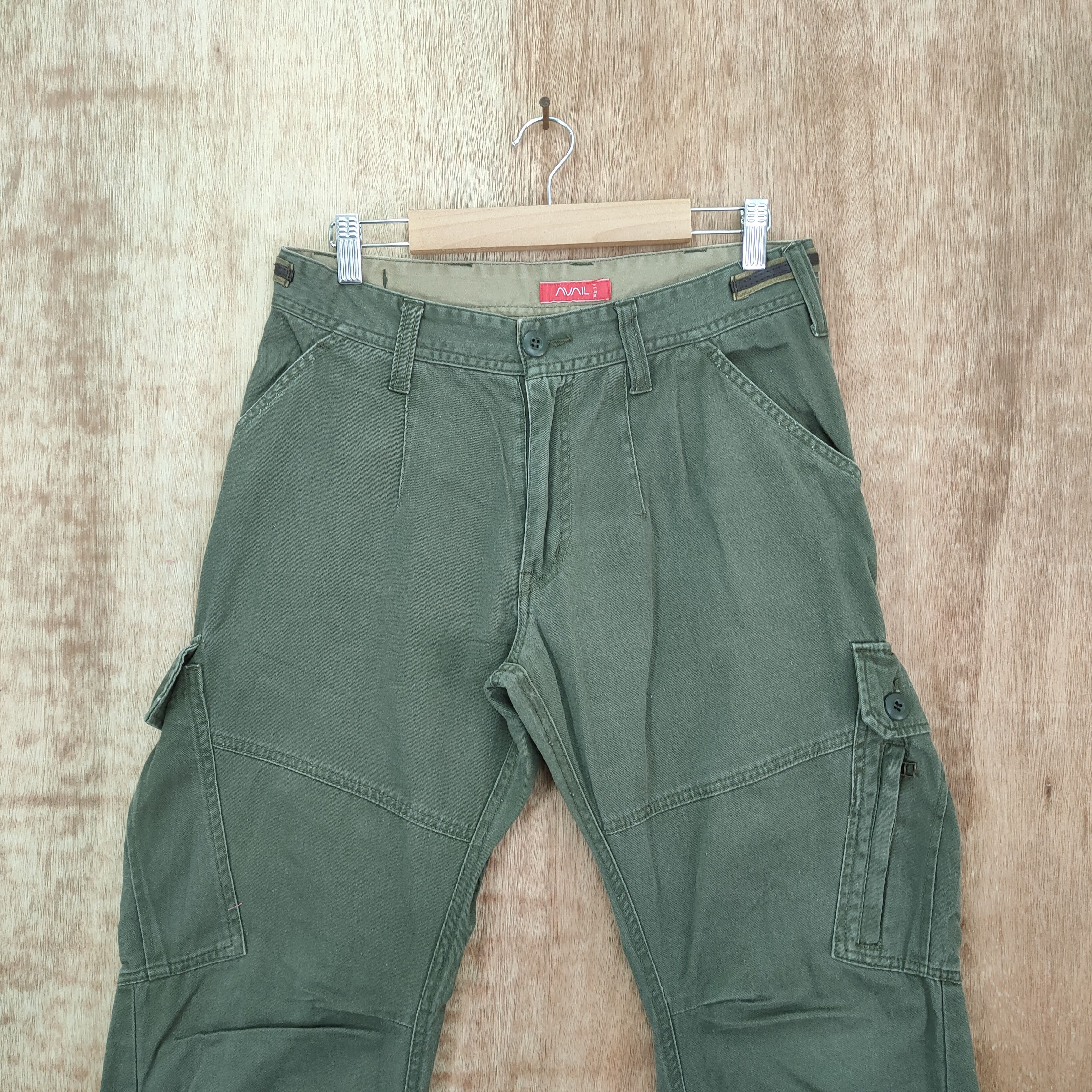 Japanese Brand VINTAGE BAGGY CARGO PANTS Size US 30 / EU 46 - 3 Thumbnail