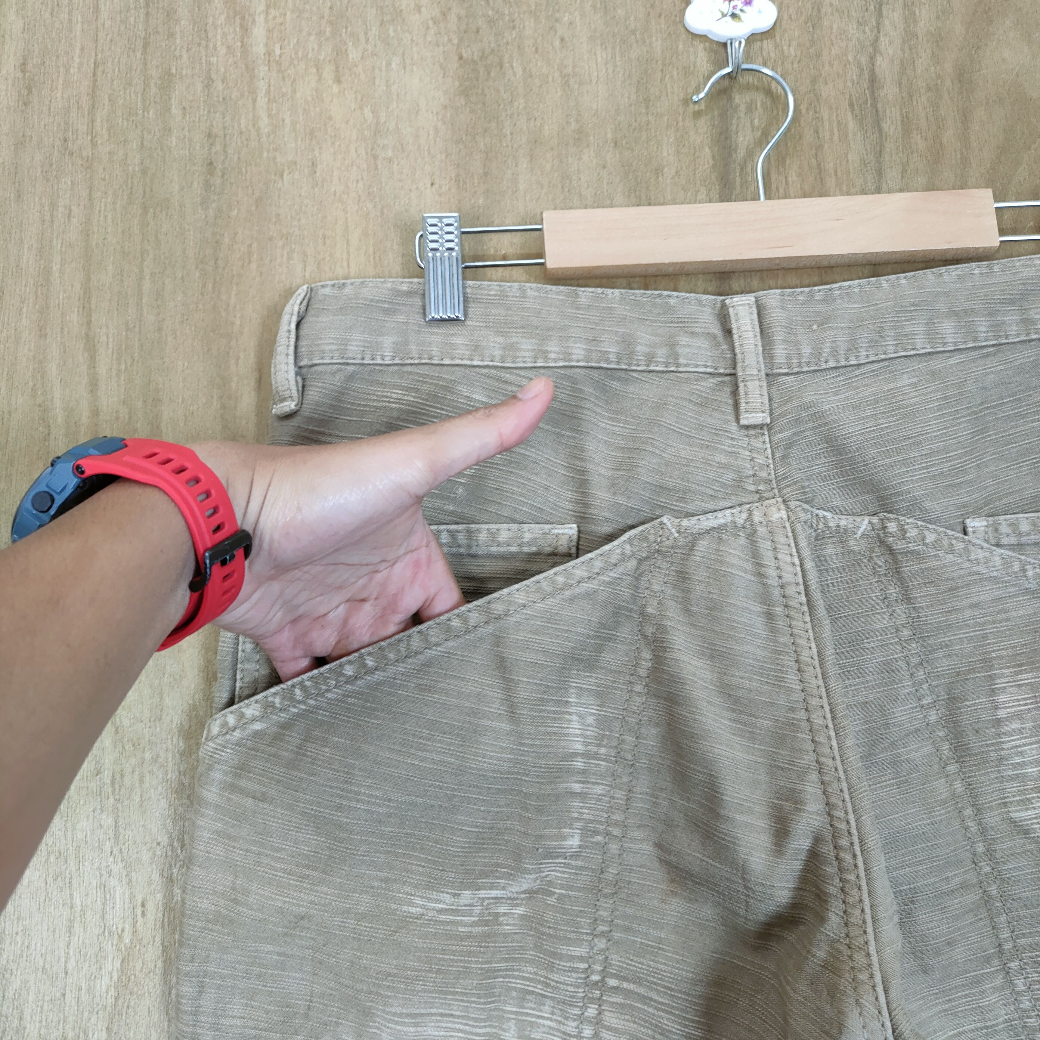 Japanese Brand WALKING JUMPER MULTIPOCKET BUSH PANTS Size US 34 / EU 50 - 11 Thumbnail