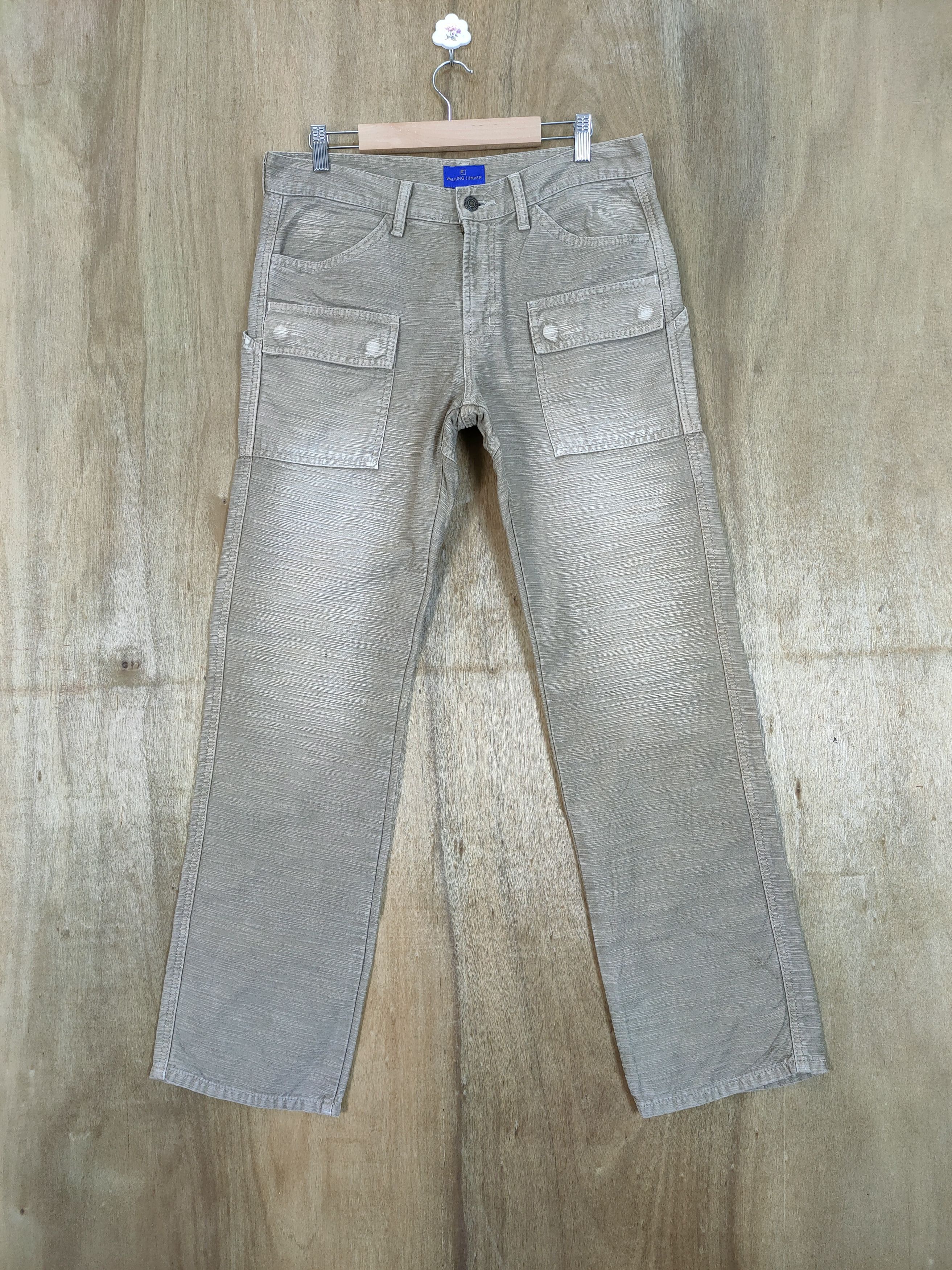 Japanese Brand WALKING JUMPER MULTIPOCKET BUSH PANTS Size US 34 / EU 50 - 1 Thumbnail