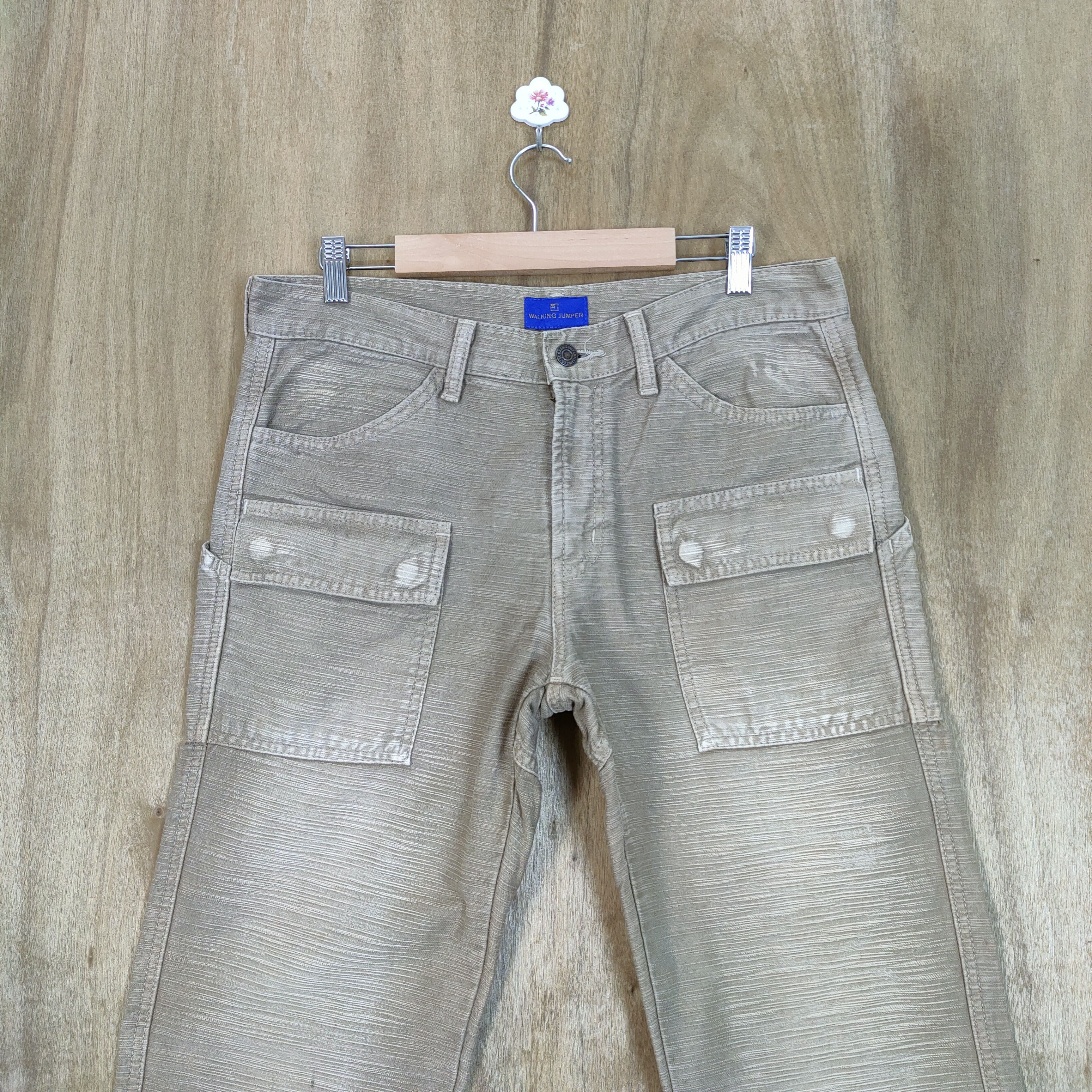 Japanese Brand WALKING JUMPER MULTIPOCKET BUSH PANTS Size US 34 / EU 50 - 2 Thumbnail
