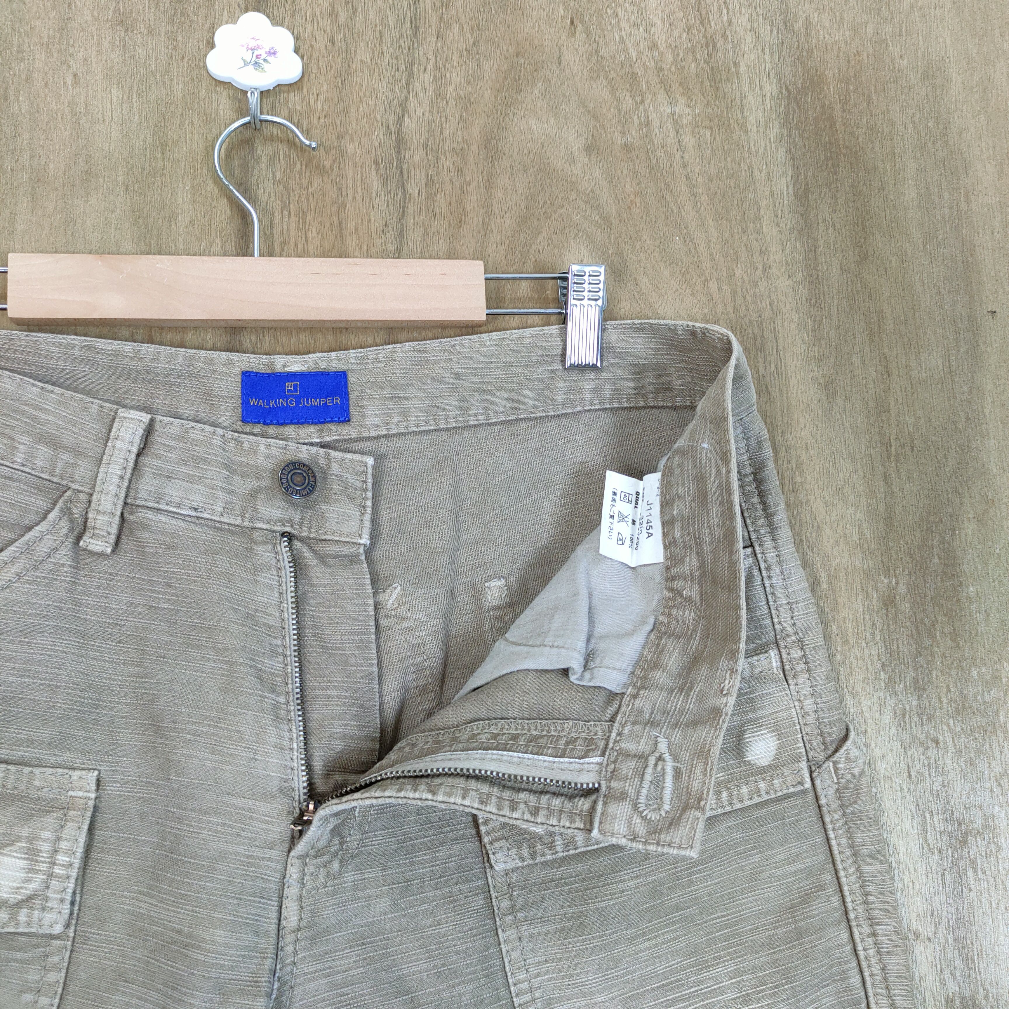 Japanese Brand WALKING JUMPER MULTIPOCKET BUSH PANTS Size US 34 / EU 50 - 15 Thumbnail