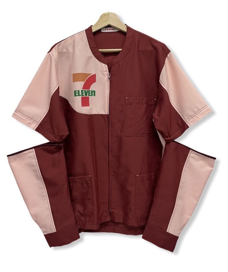 Japanese Brand VERY RARE🔥7 Eleven Convertible Worker Zipped Shirt Jacket Size US M / EU 48-50 / 2 - 2 Thumbnail
