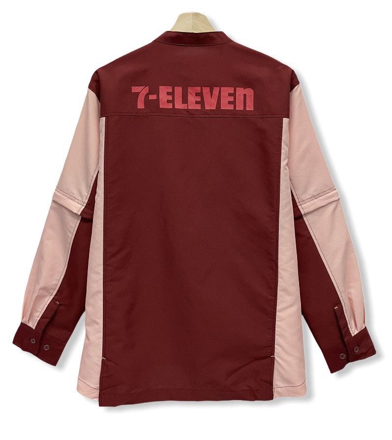 Japanese Brand VERY RARE🔥7 Eleven Convertible Worker Zipped Shirt Jacket Size US M / EU 48-50 / 2 - 7 Thumbnail
