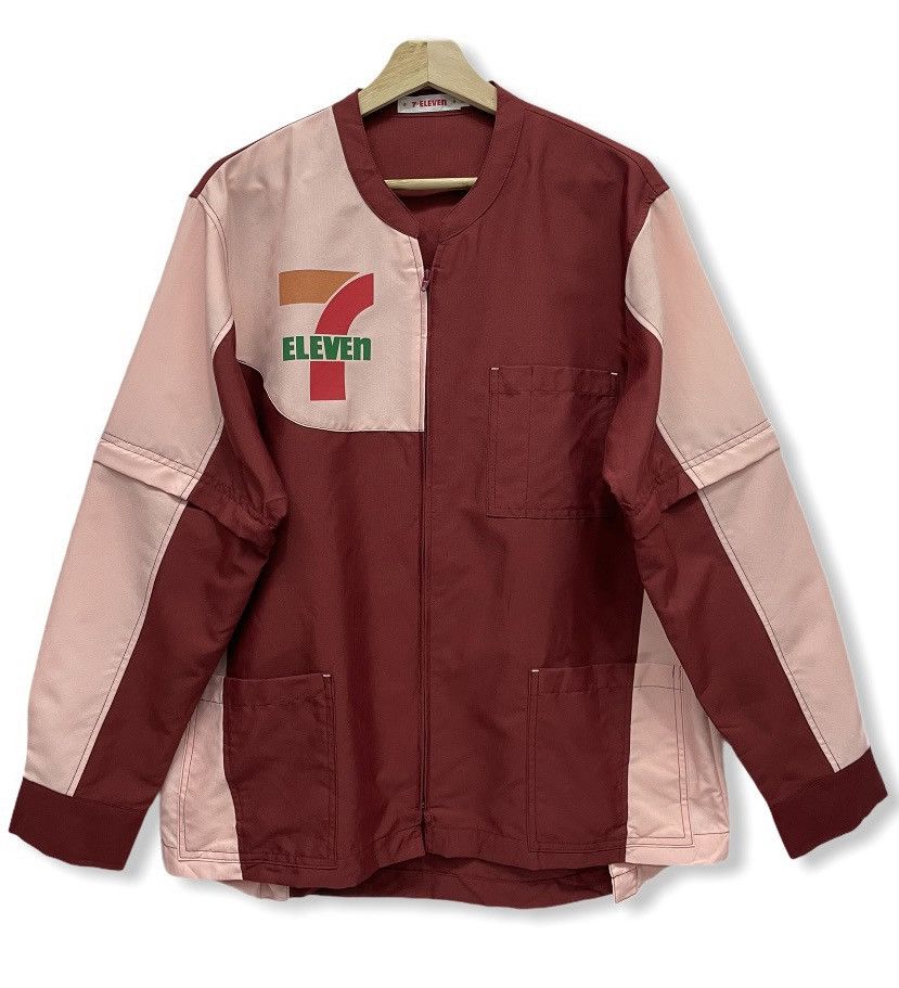 Japanese Brand VERY RARE🔥7 Eleven Convertible Worker Zipped Shirt Jacket Size US M / EU 48-50 / 2 - 3 Thumbnail