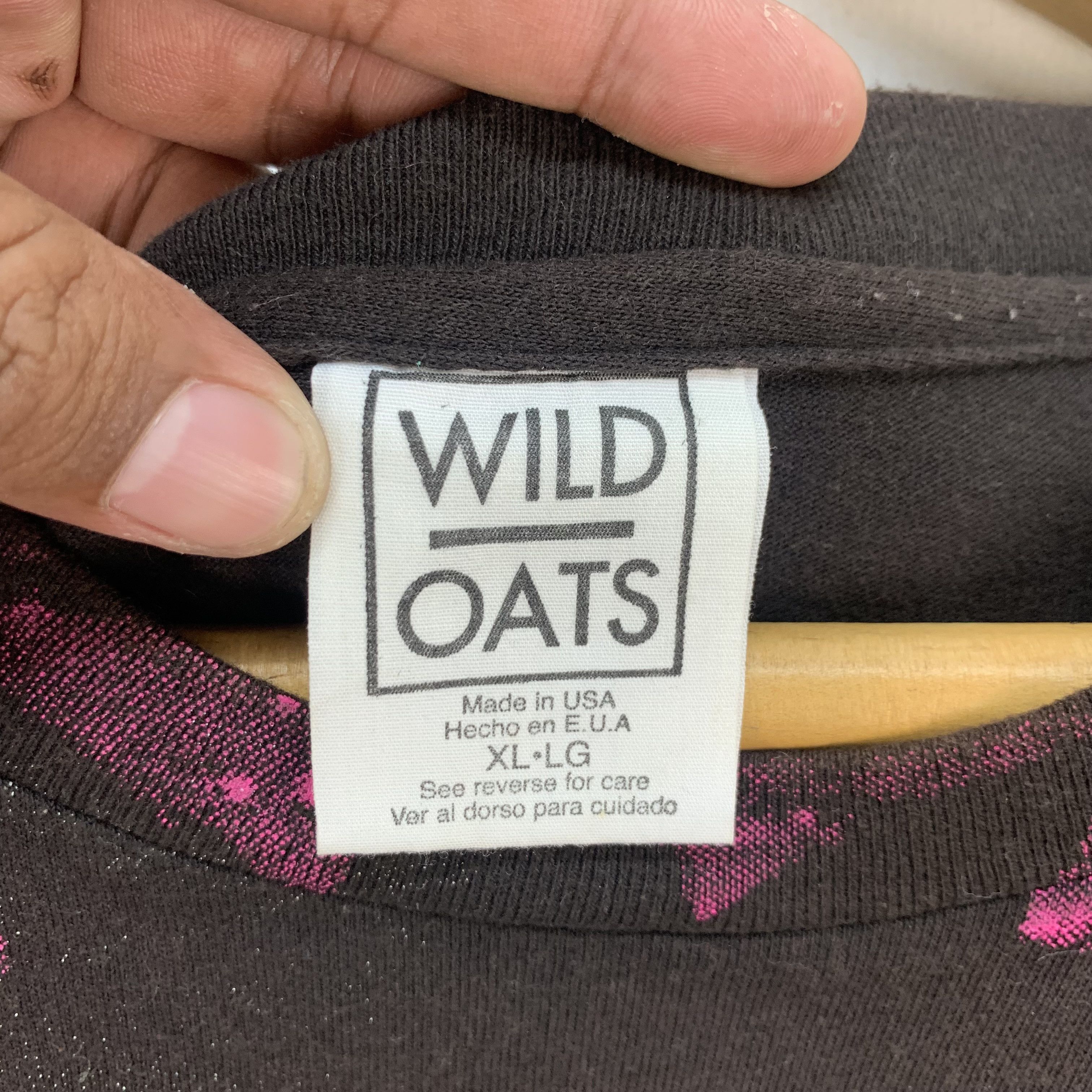 Anime Vtg Wild Oats Anime Naruto Printed Bootleg Tee #4035-140 Size US XL / EU 56 / 4 - 8 Thumbnail