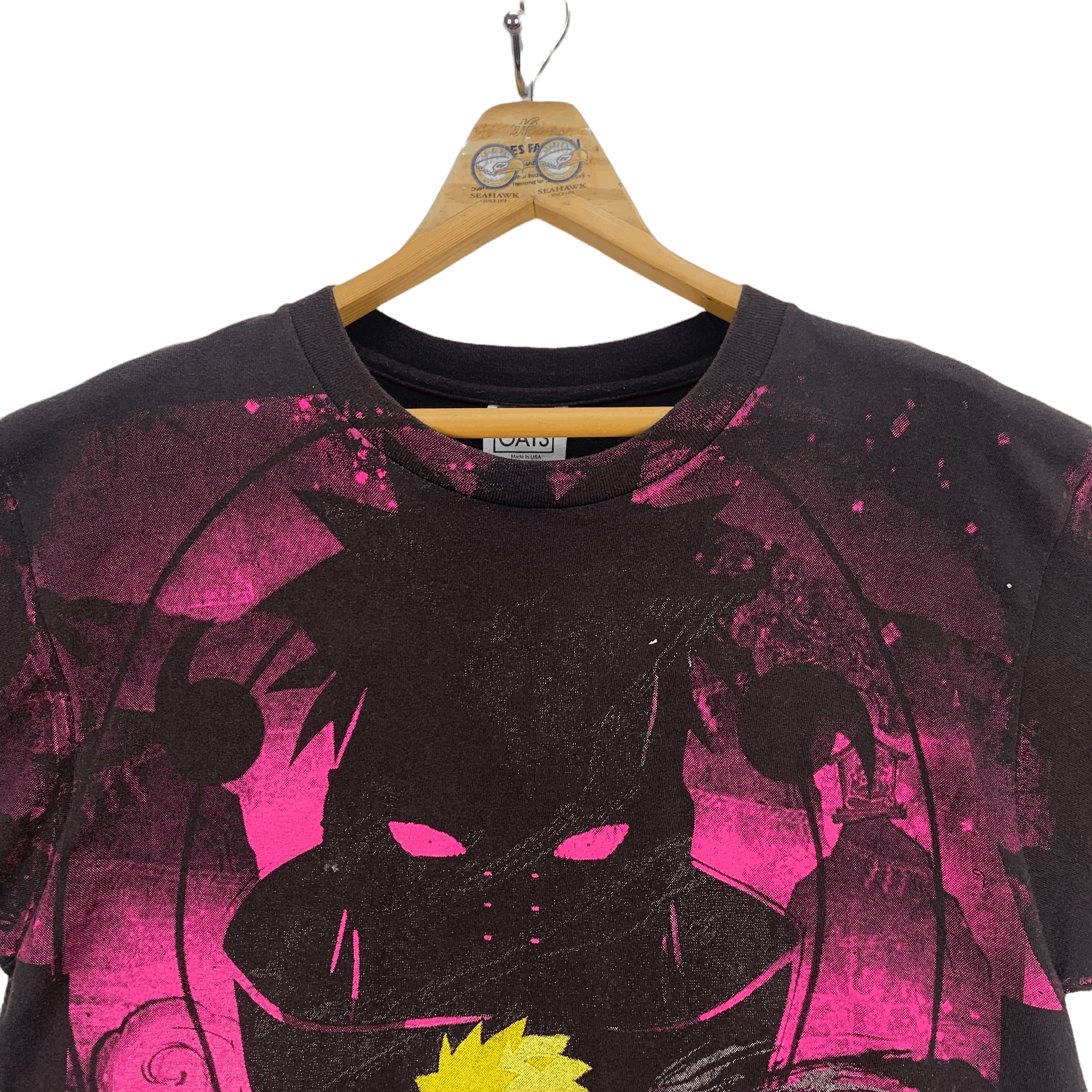 Anime Vtg Wild Oats Anime Naruto Printed Bootleg Tee #4035-140 Size US XL / EU 56 / 4 - 2 Thumbnail