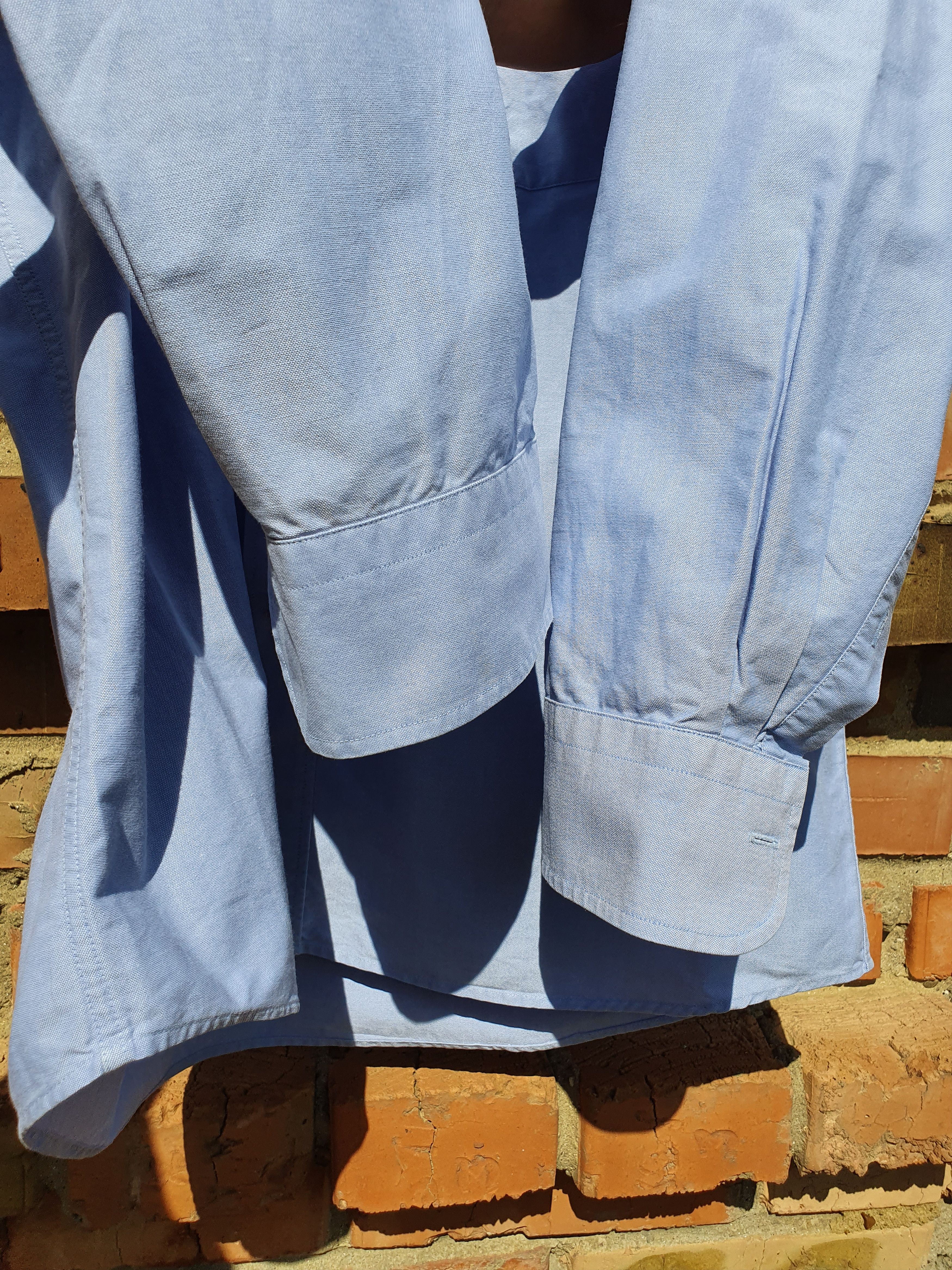 Burberry × Burberry Prorsum Rare Size Burberry Light Blue Nova Check Shirt Size US XXL / EU 58 / 5 - 10 Thumbnail