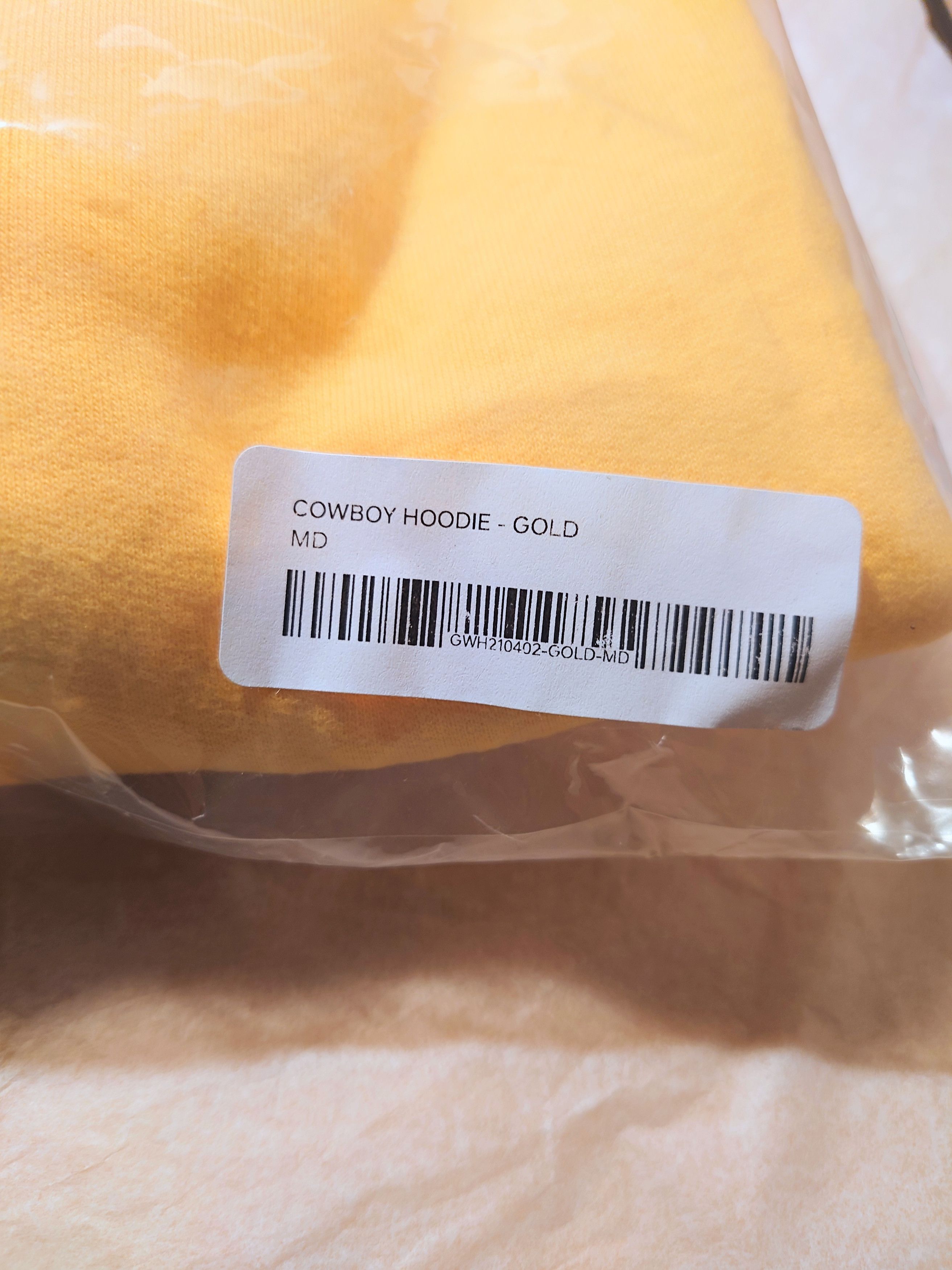 Golf Wang × Tyler The Creator Gold Cowboy Hoodie Size US M / EU 48-50 / 2 - 3 Thumbnail