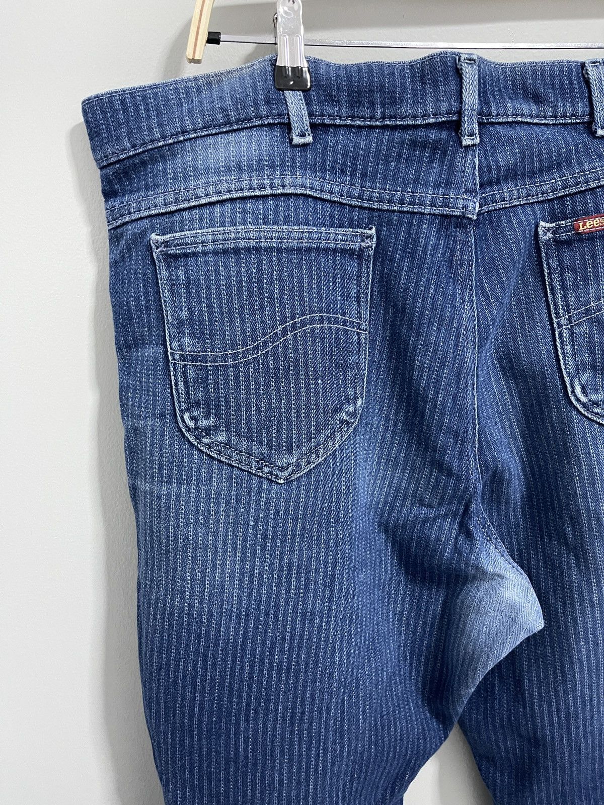 Lee × Vintage Vintage Lee Hickory Distressed Denim Jeans Size US 39 - 10 Thumbnail