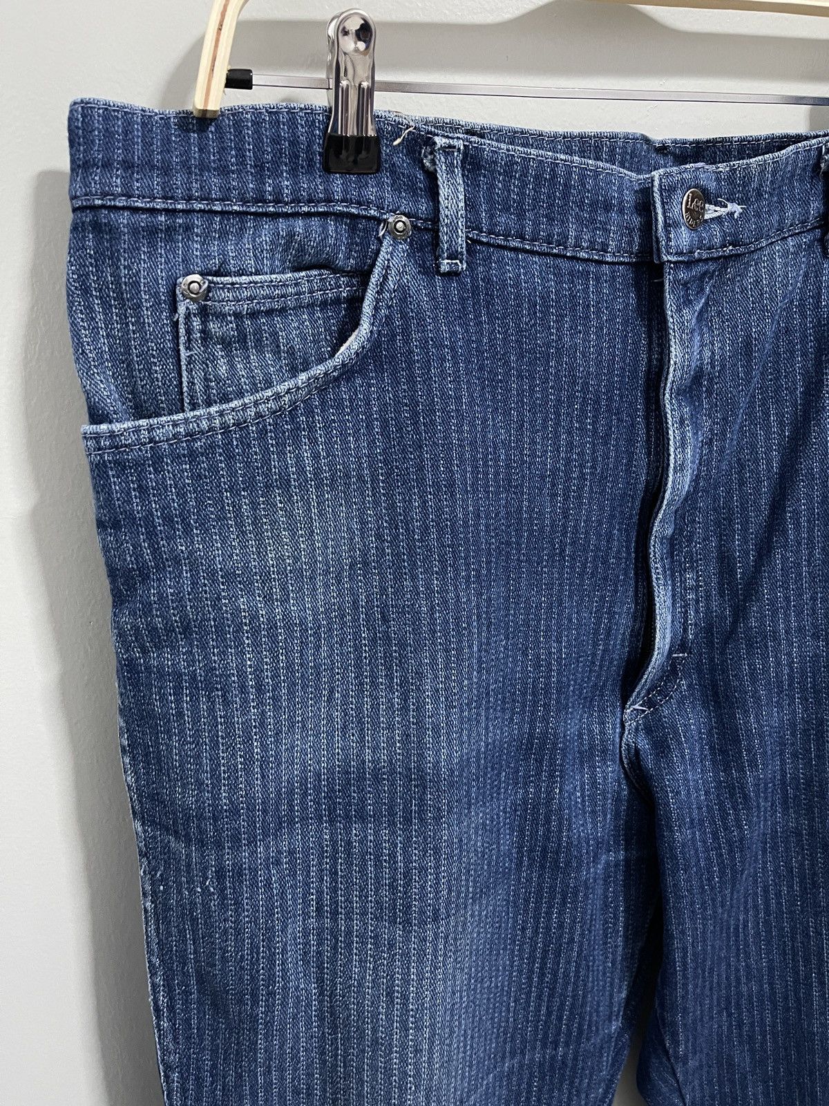 Lee × Vintage Vintage Lee Hickory Distressed Denim Jeans Size US 39 - 5 Thumbnail