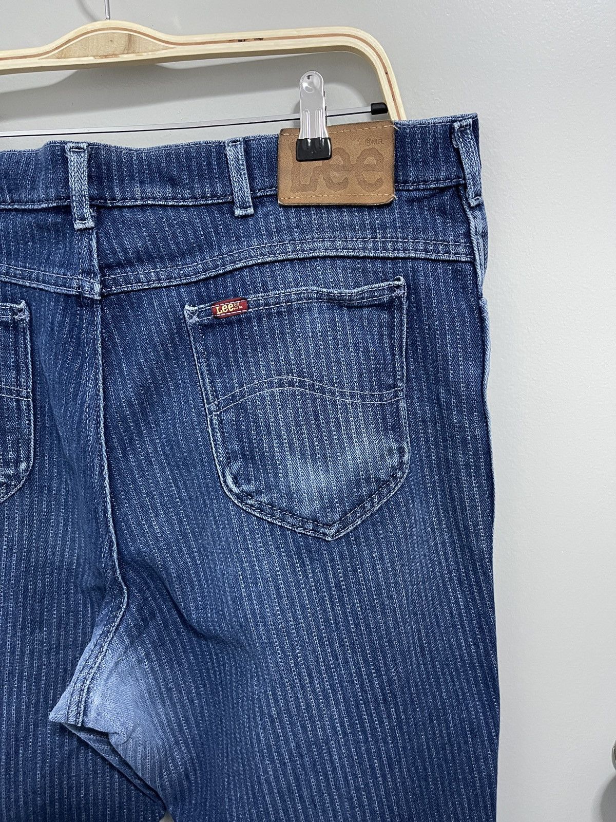 Lee × Vintage Vintage Lee Hickory Distressed Denim Jeans Size US 39 - 11 Thumbnail