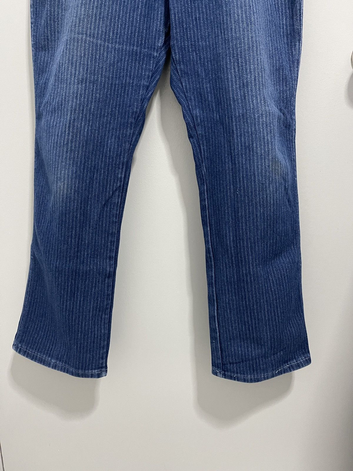 Lee × Vintage Vintage Lee Hickory Distressed Denim Jeans Size US 39 - 3 Thumbnail