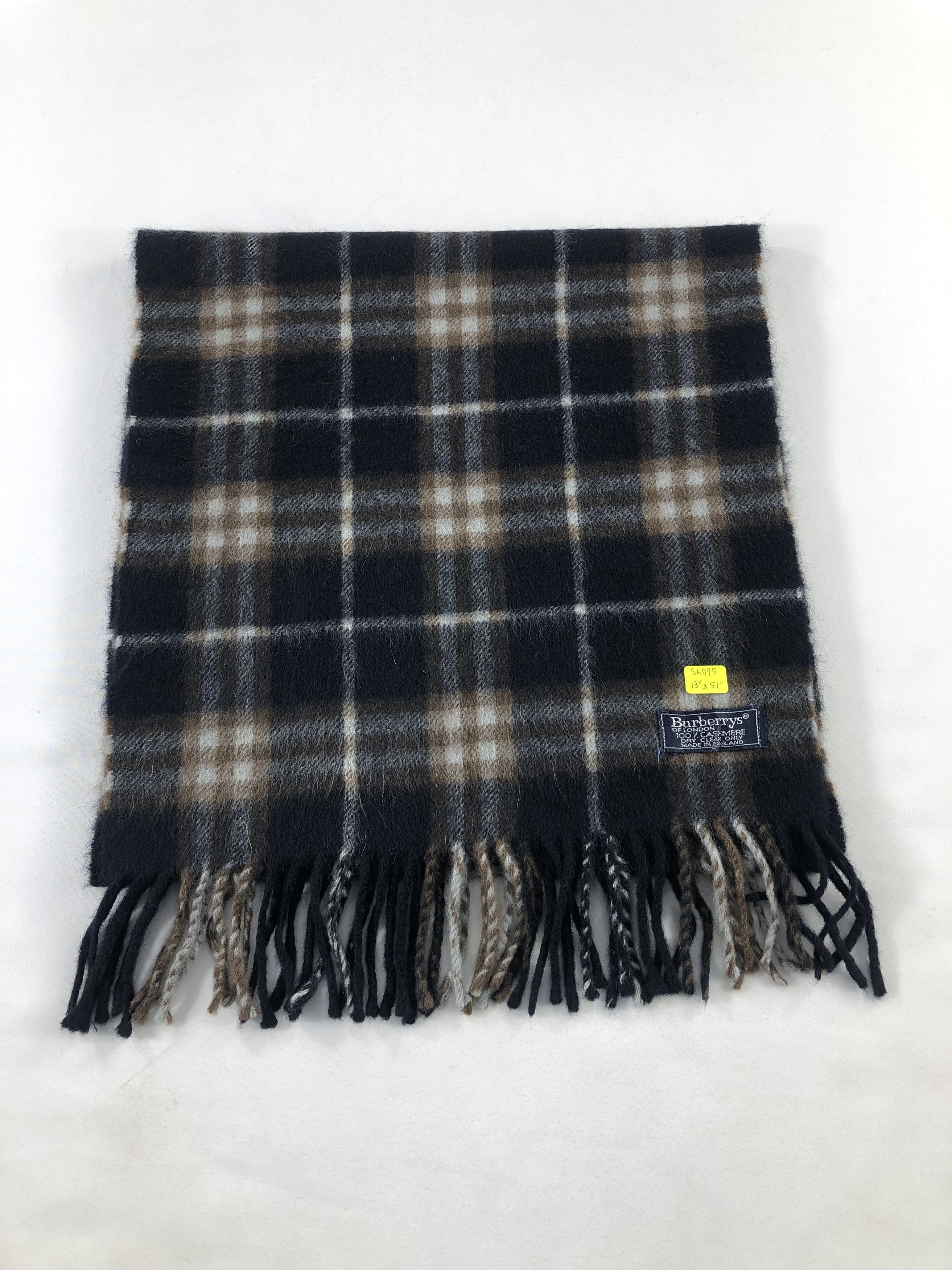 Burberry Burberry Cashmere Scarf / Muffler / Neckwear Size ONE SIZE - 3 Thumbnail