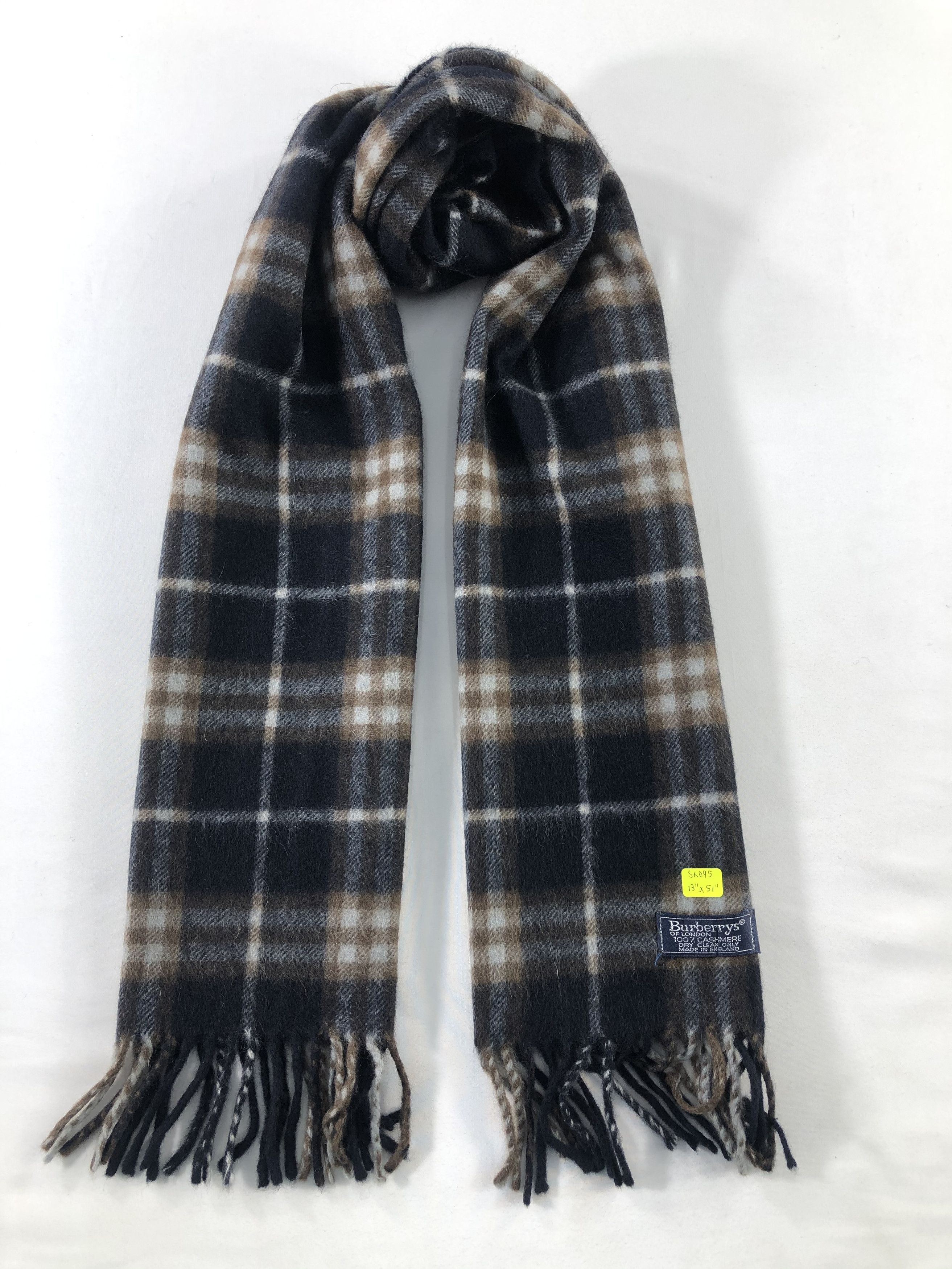 Burberry Burberry Cashmere Scarf / Muffler / Neckwear Size ONE SIZE - 1 Thumbnail