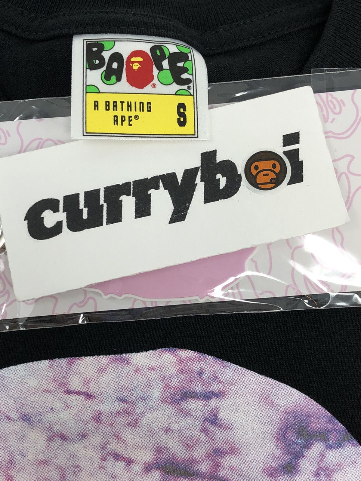 Bape BAPE Sakura Photo Ape Head Tee (SS22) Black Size US S / EU 44-46 / 1 - 7 Thumbnail