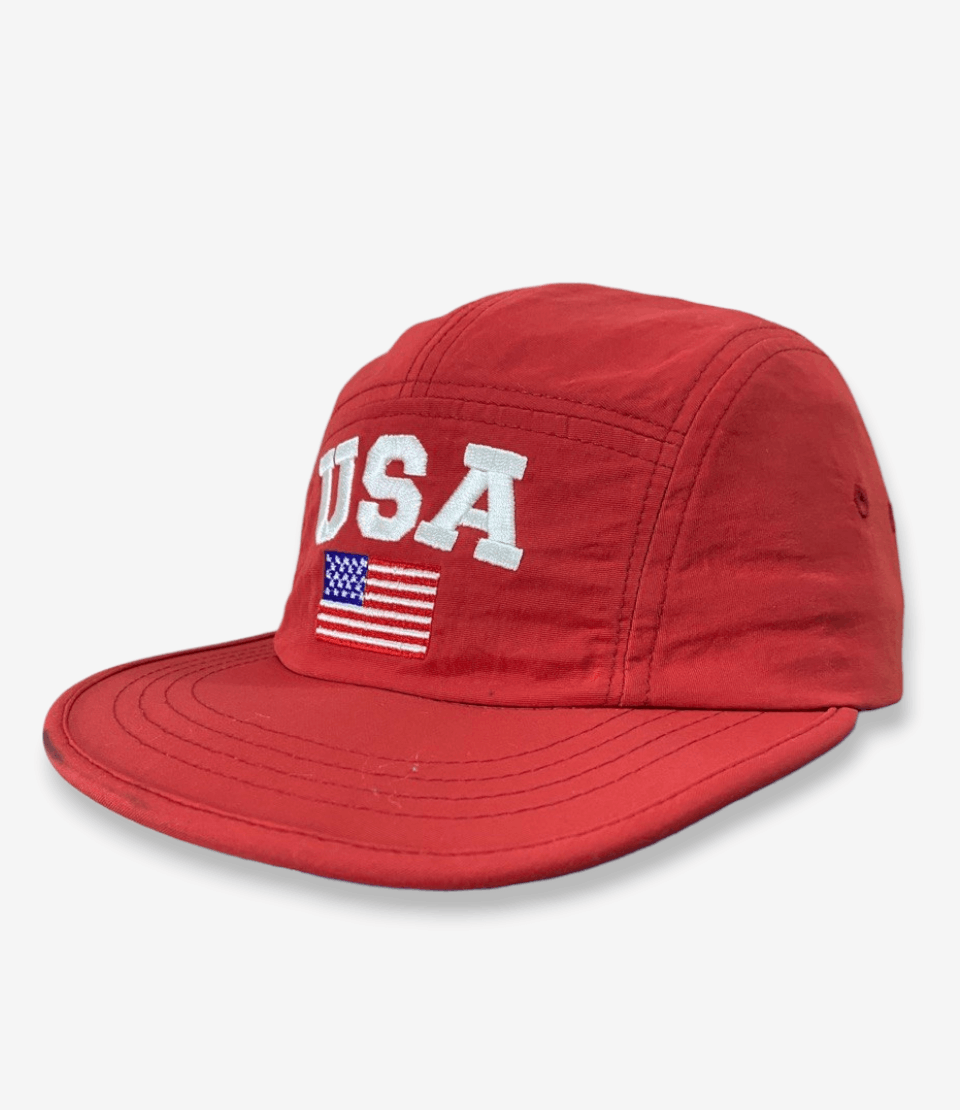 Military Authentic Millitage USA 5 Panel Nylon Cap | Grailed