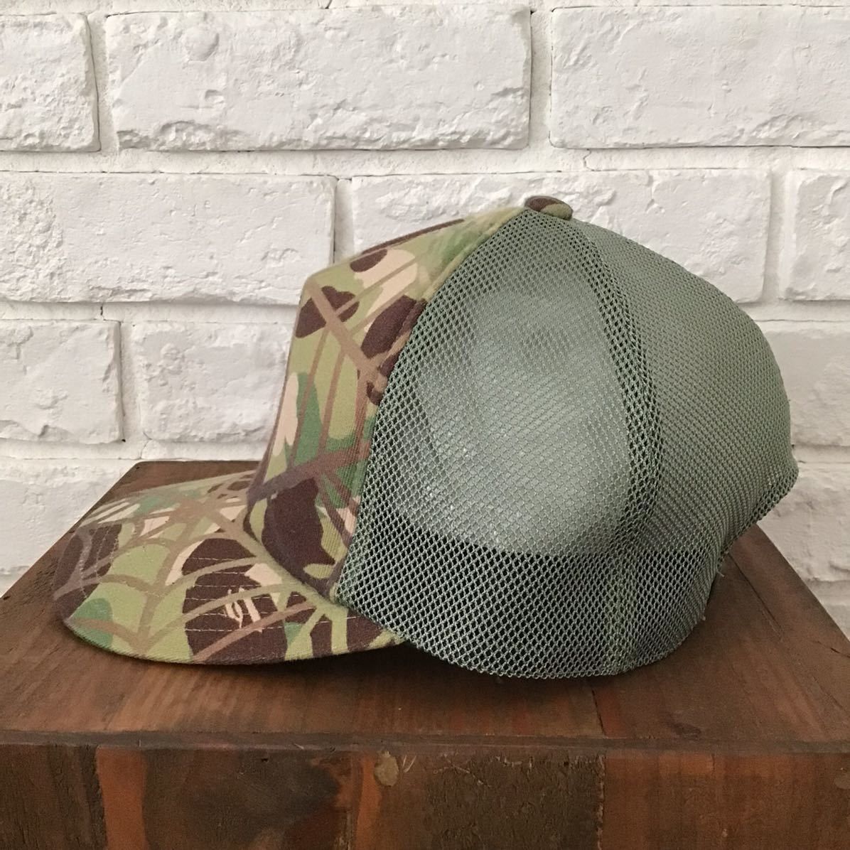 Bape × Marvel Comics BAPE × Marvel comics Spider Man camo trucker hat cap Size ONE SIZE - 4 Thumbnail