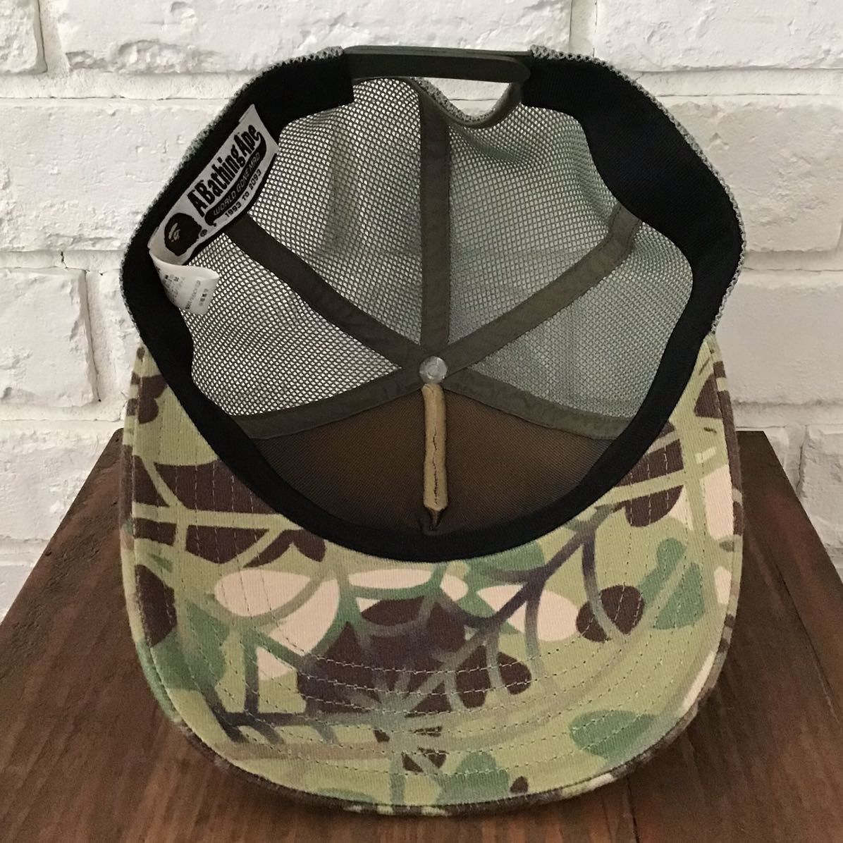 Bape × Marvel Comics BAPE × Marvel comics Spider Man camo trucker hat cap Size ONE SIZE - 6 Thumbnail