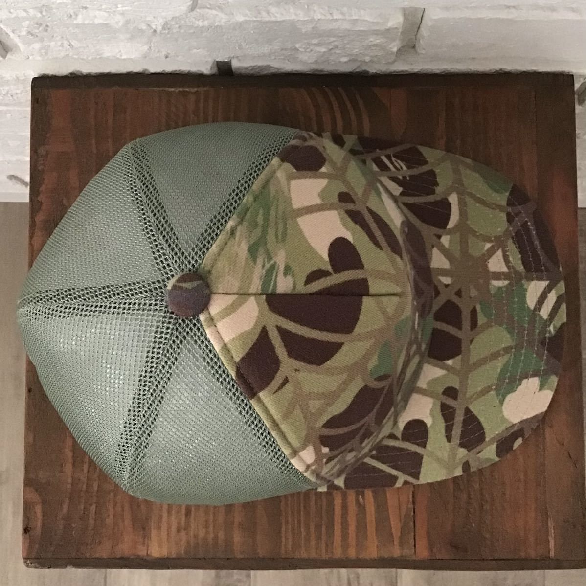 Bape × Marvel Comics BAPE × Marvel comics Spider Man camo trucker hat cap Size ONE SIZE - 5 Thumbnail