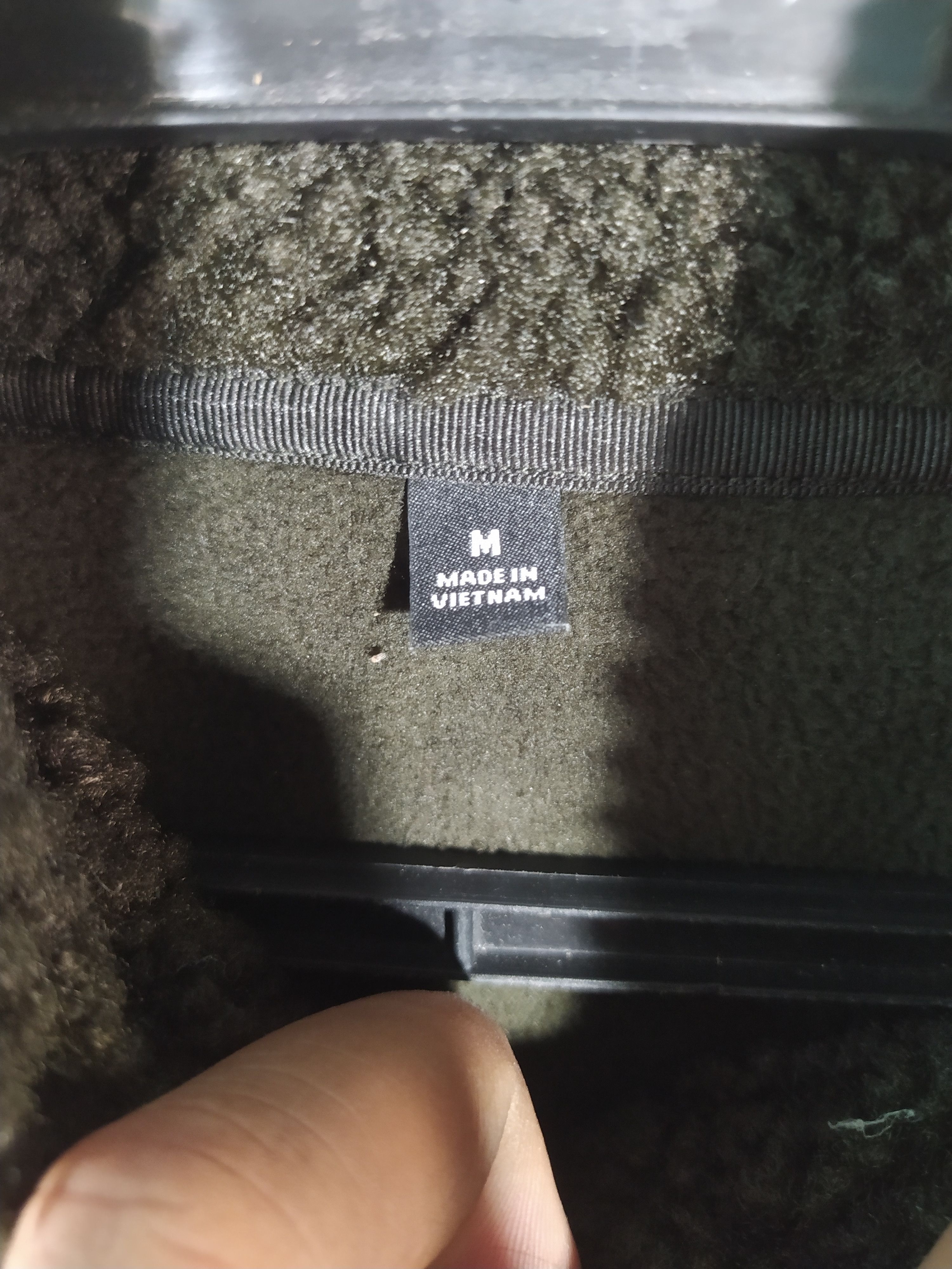 Uniqlo × Vintage Uniglo Dark Green Bulky Fleece Size US M / EU 48-50 / 2 - 5 Thumbnail