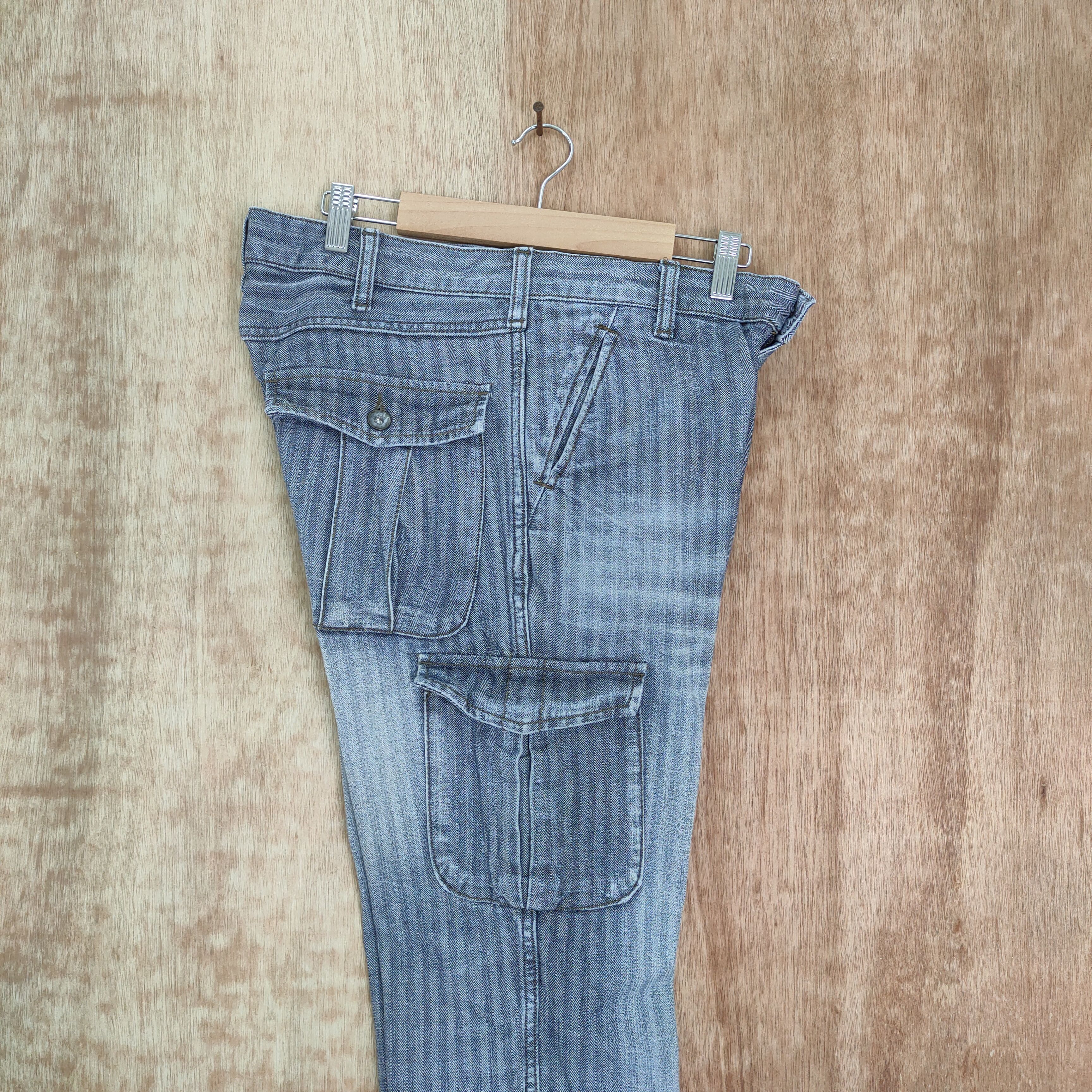 Global Work GLOBAL WORK CARGO PANTS Size US 32 / EU 48 - 10 Thumbnail