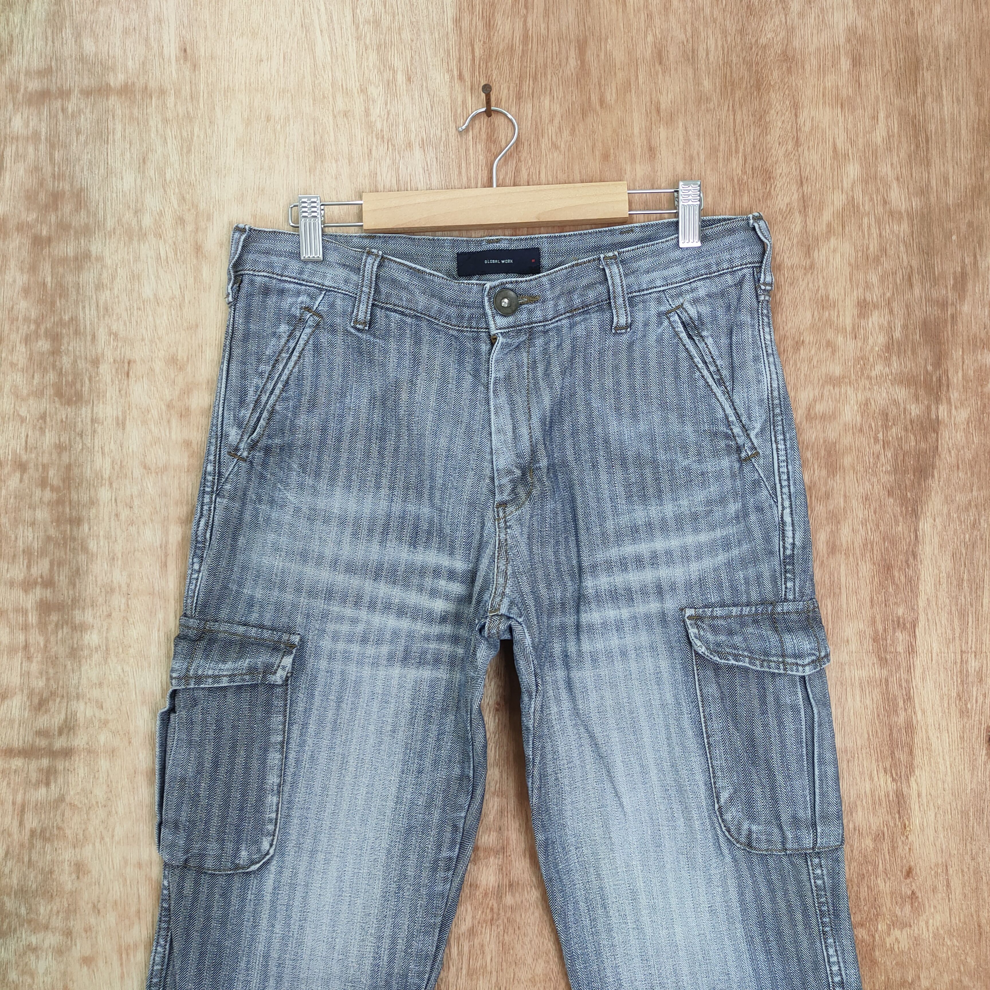 Global Work GLOBAL WORK CARGO PANTS Size US 32 / EU 48 - 4 Thumbnail