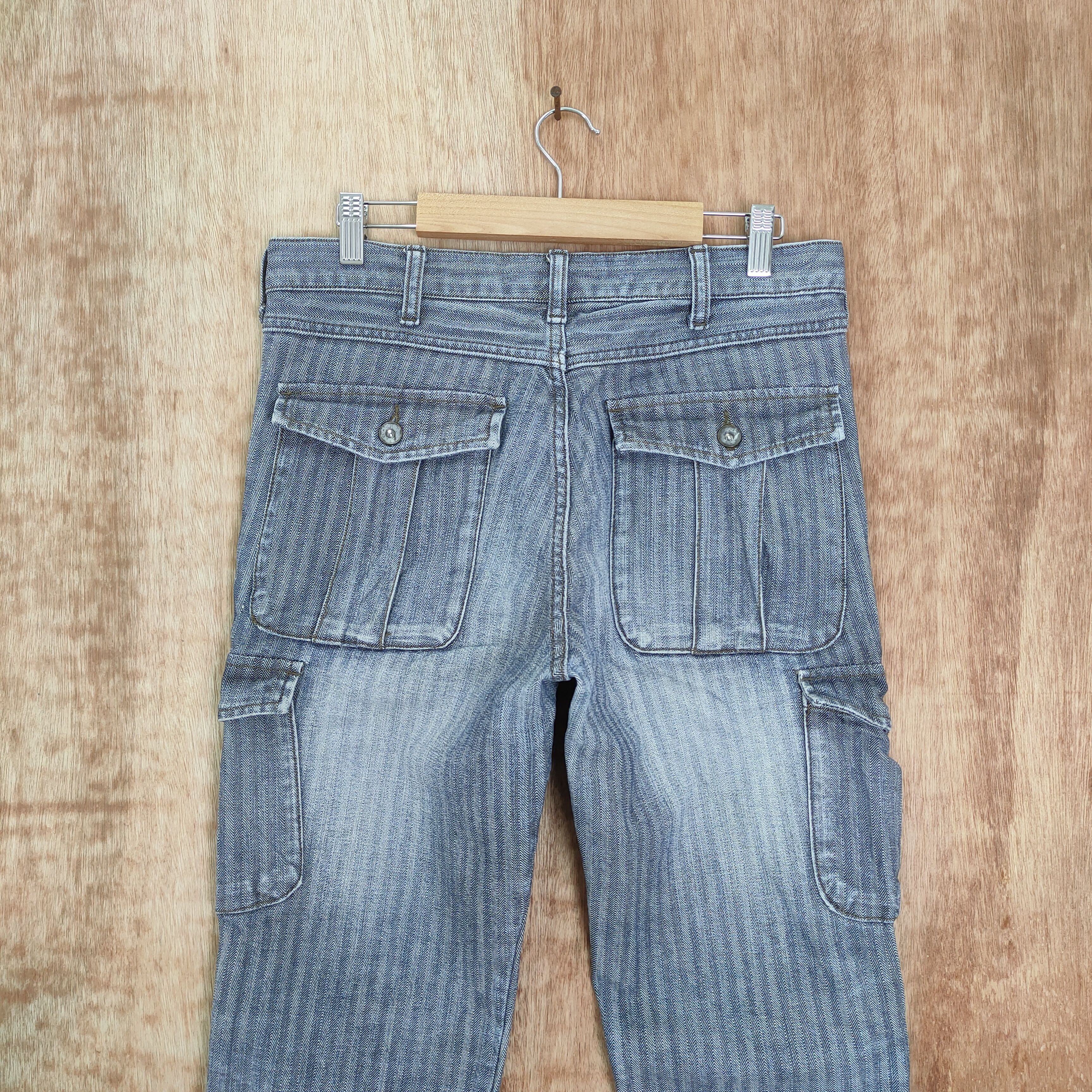 Global Work GLOBAL WORK CARGO PANTS Size US 32 / EU 48 - 12 Thumbnail