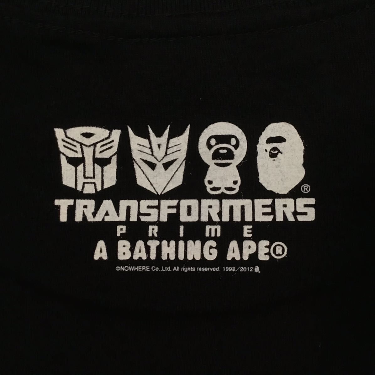 Bape × Transformers BAPE × Transformers College Logo milo ABC camo T-shirt Size US XXL / EU 58 / 5 - 4 Thumbnail