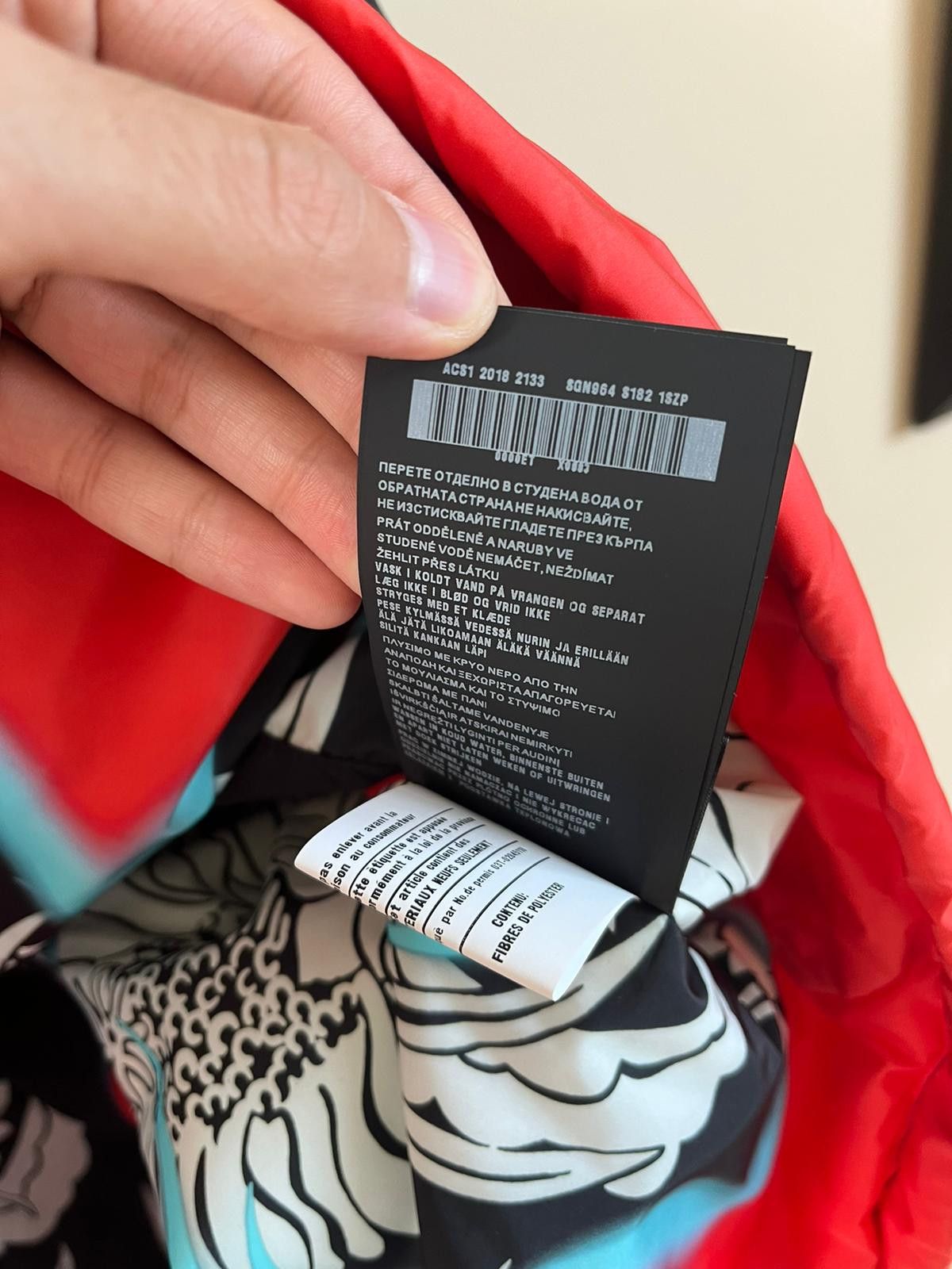 Prada Flames Floral Padded Jacket in Multicolor Size US M / EU 48-50 / 2 - 17 Thumbnail